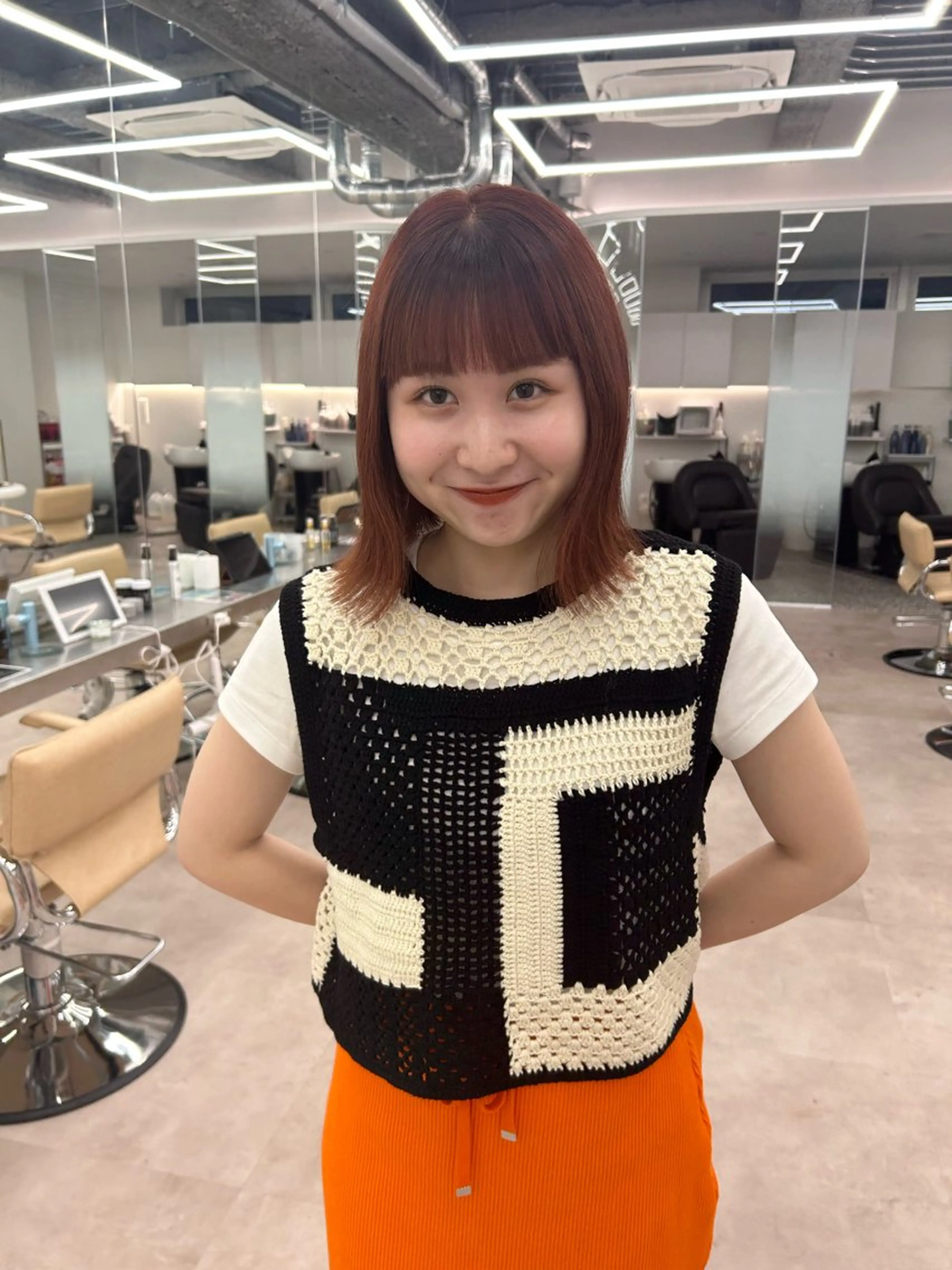 ミディアム 👒透明感カラー yui👒のヘアスタイル