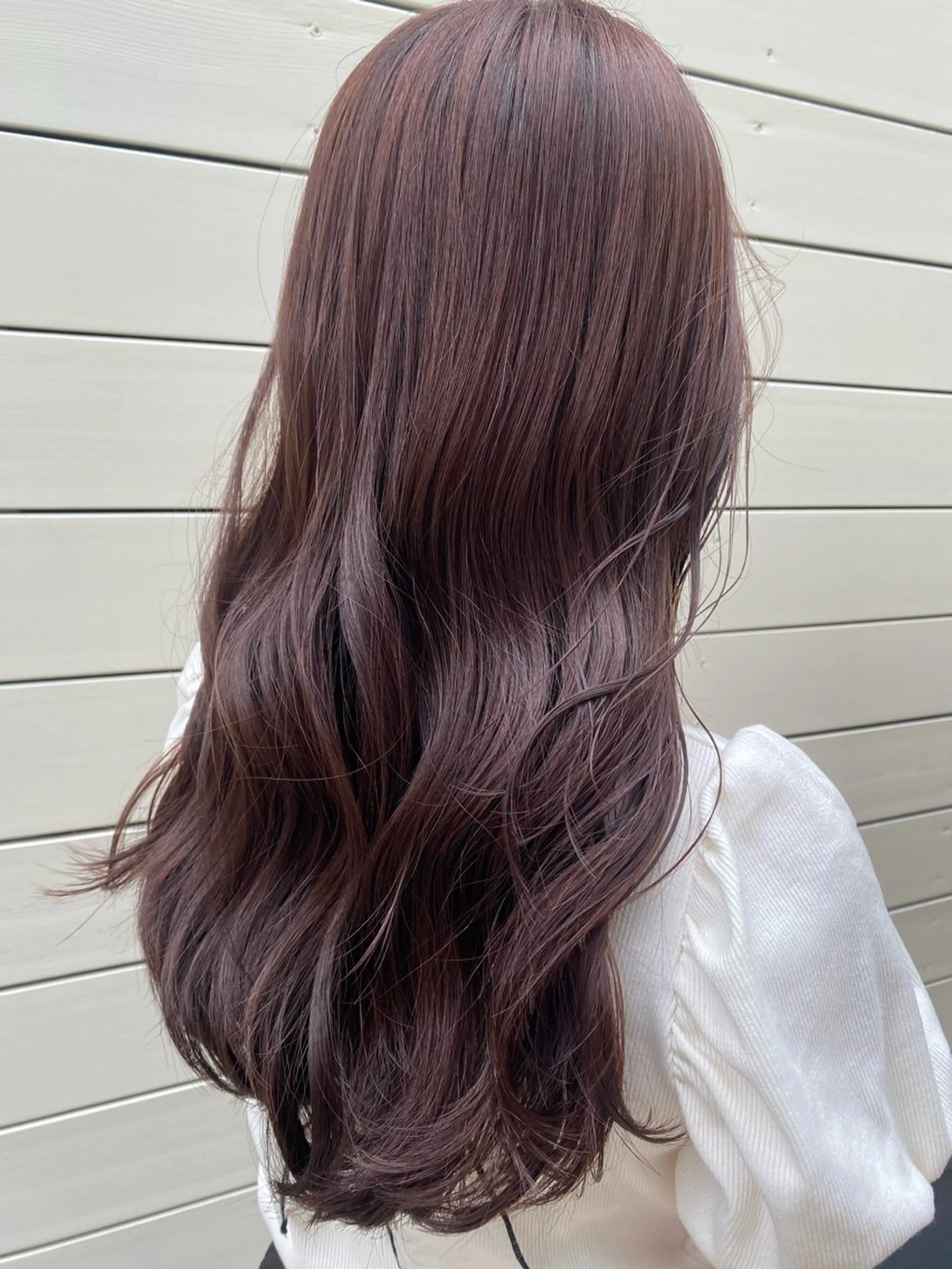 ロング カラー ラベンダーカラー ヘアカラー トリートメント 🎀ブリーチなし 透明感🎀yuhiのヘアスタイル