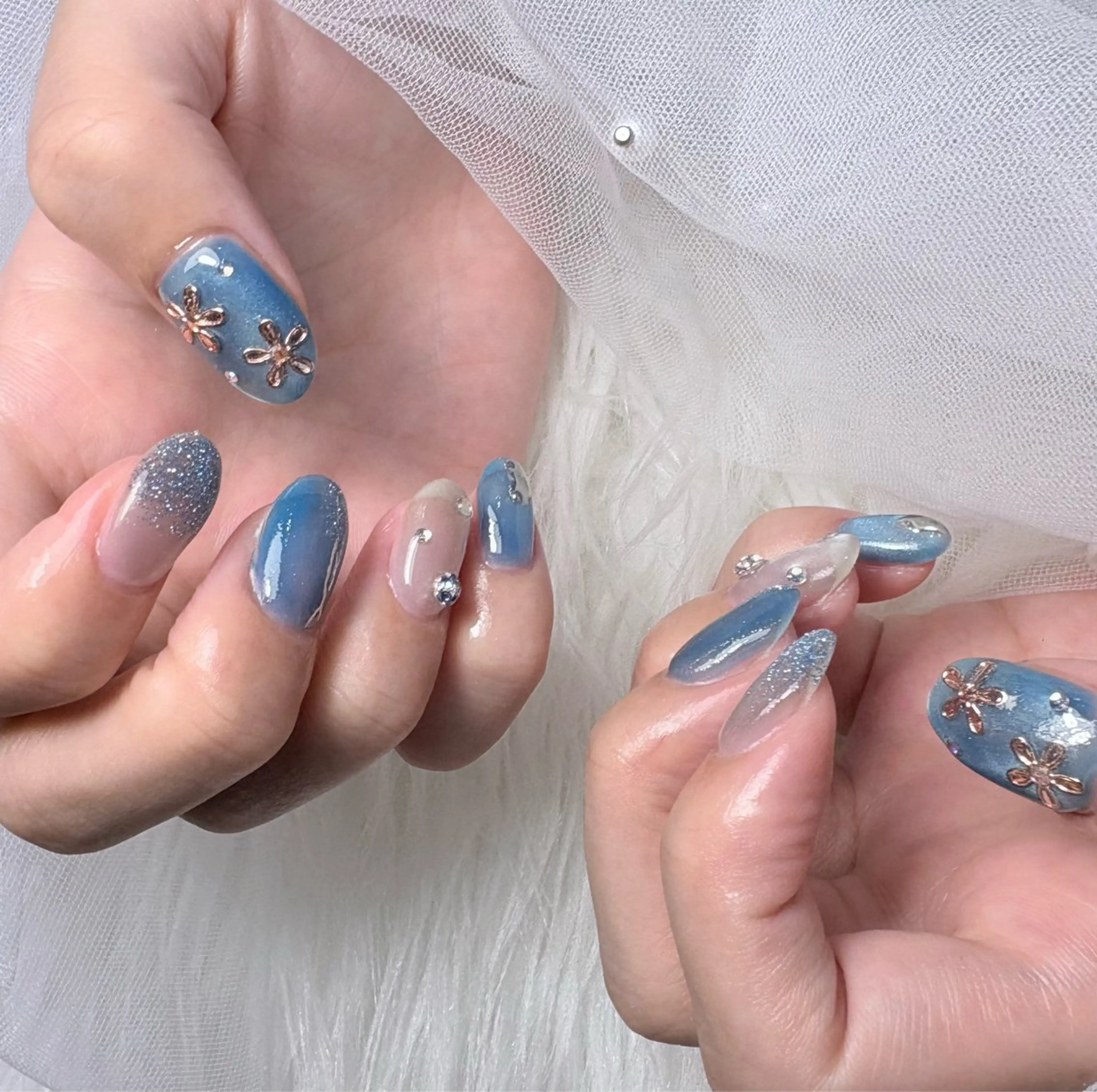 ネイル ハンドネイル 山科駅徒歩3分❣️ 代表　紗恵子のネイルデザイン