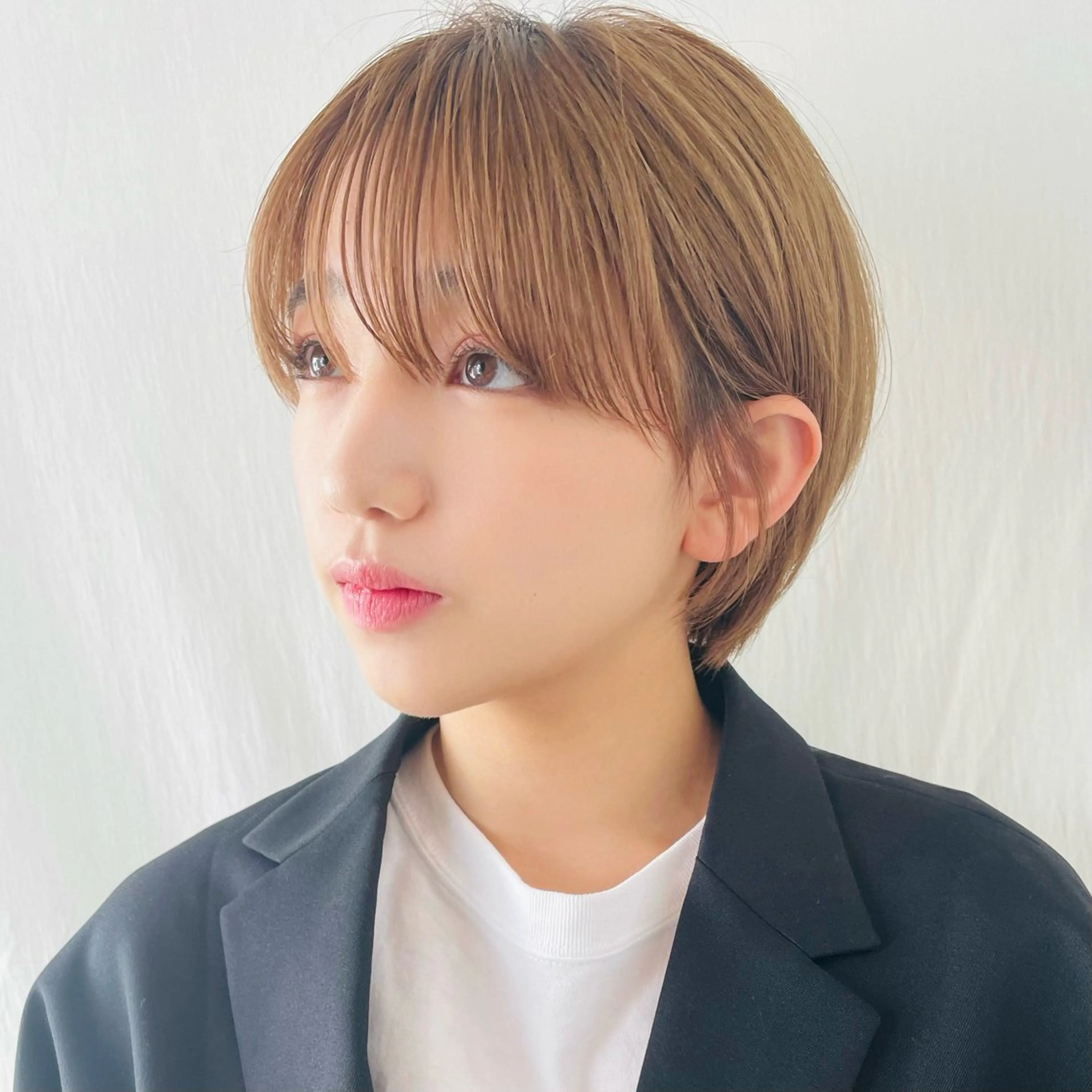 ショート カラー パーマ ヘアアレンジ ショートボブ縮毛矯正 髪質改善のプロ山道潤のヘアスタイル