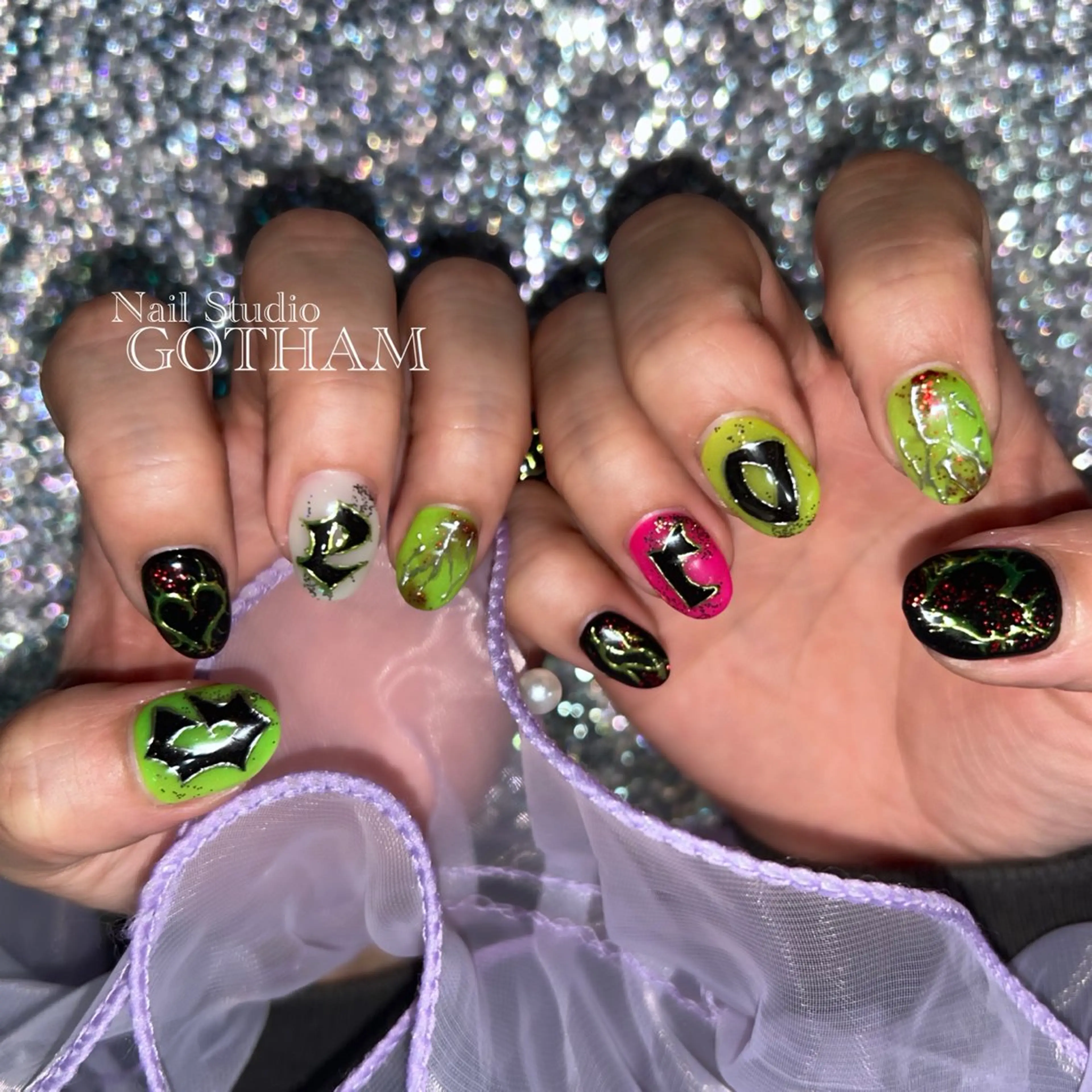 ネイル ハンドネイル Nail Studio GOTHAM所属・高円寺駅からすぐ🌈 ネイルGOTHAMのネイルデザイン