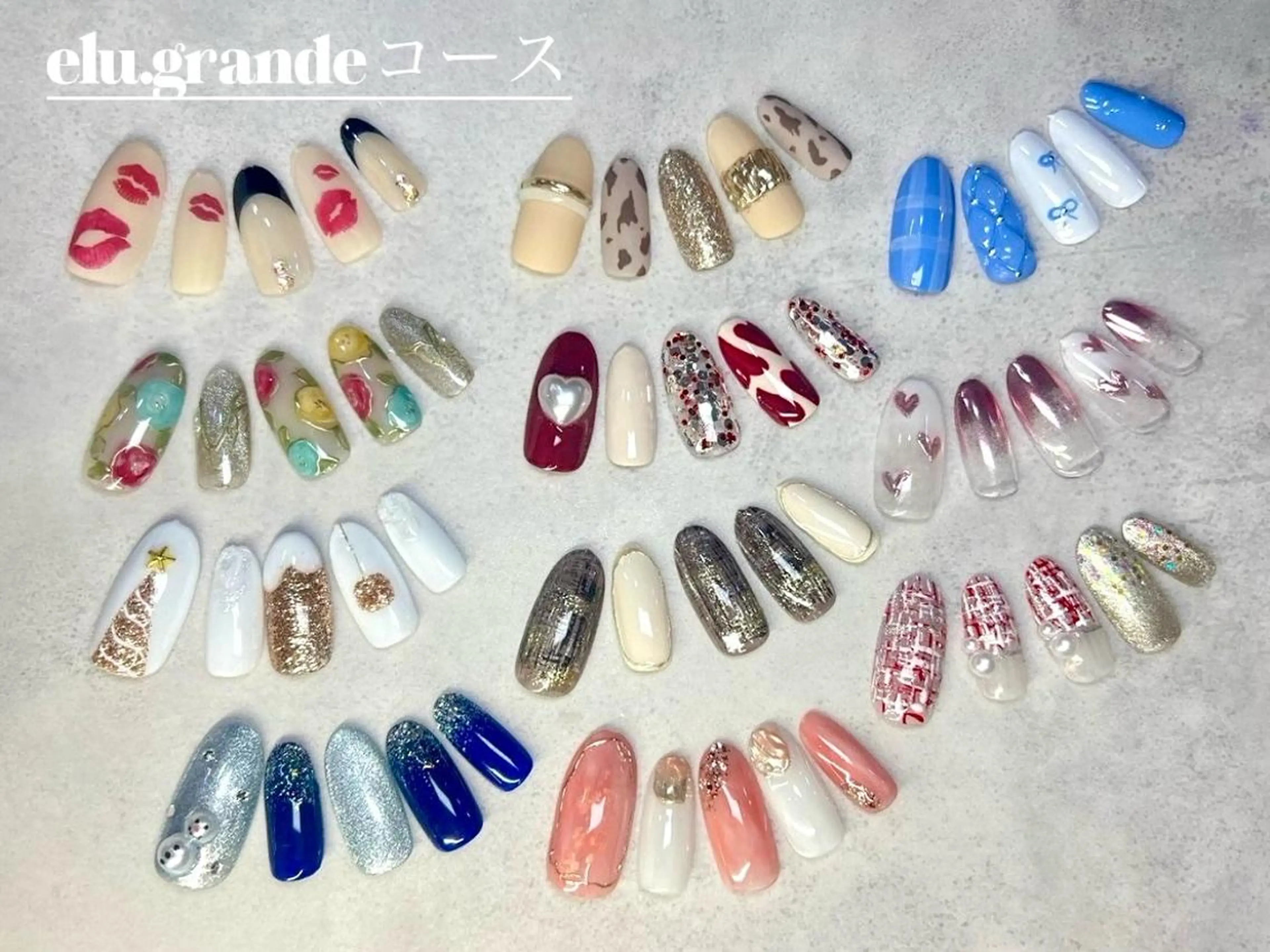 ネイル ハンドネイル elu船橋店 KAORIのネイルデザイン