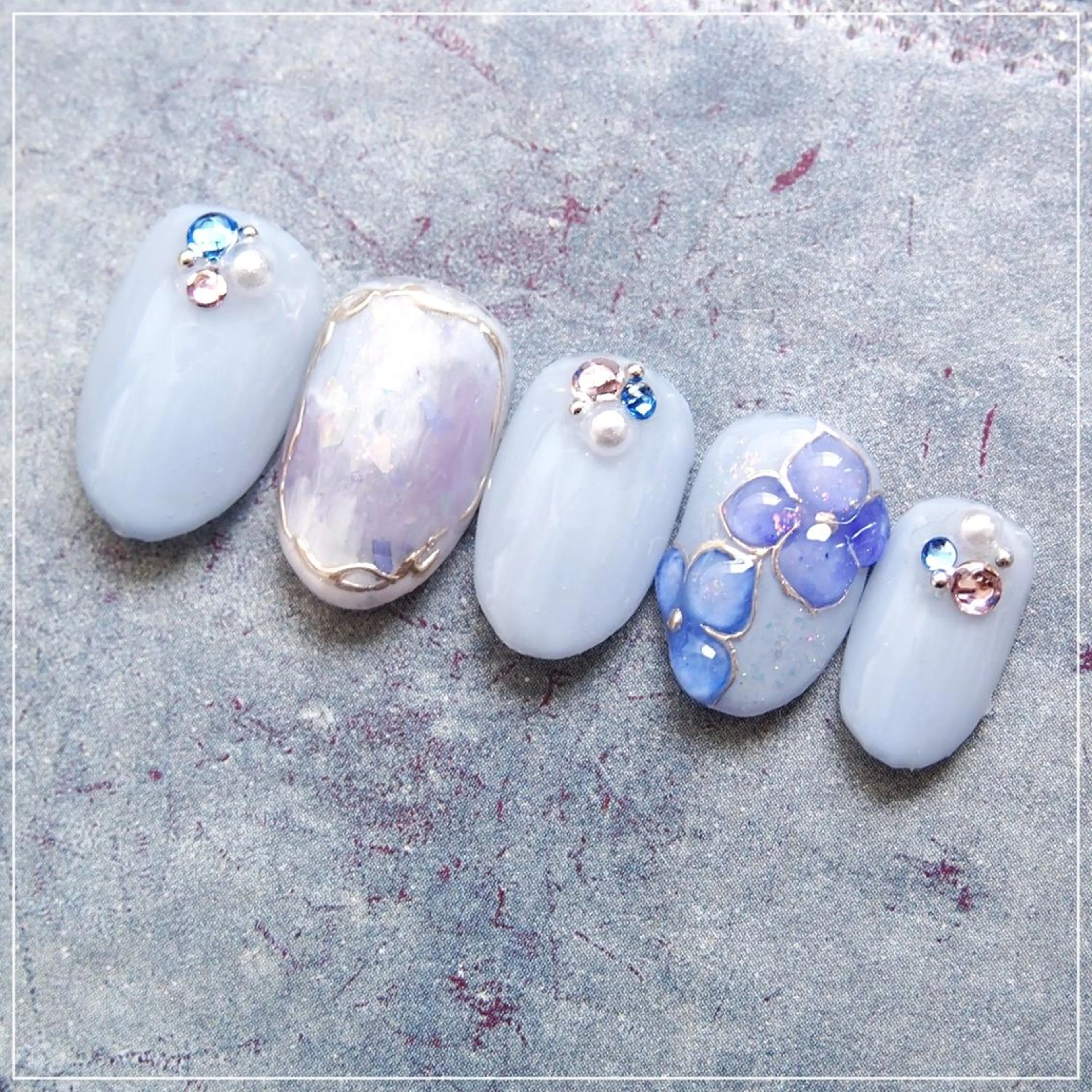 ネイル ハンドネイル 山田 麻衣のネイルデザイン