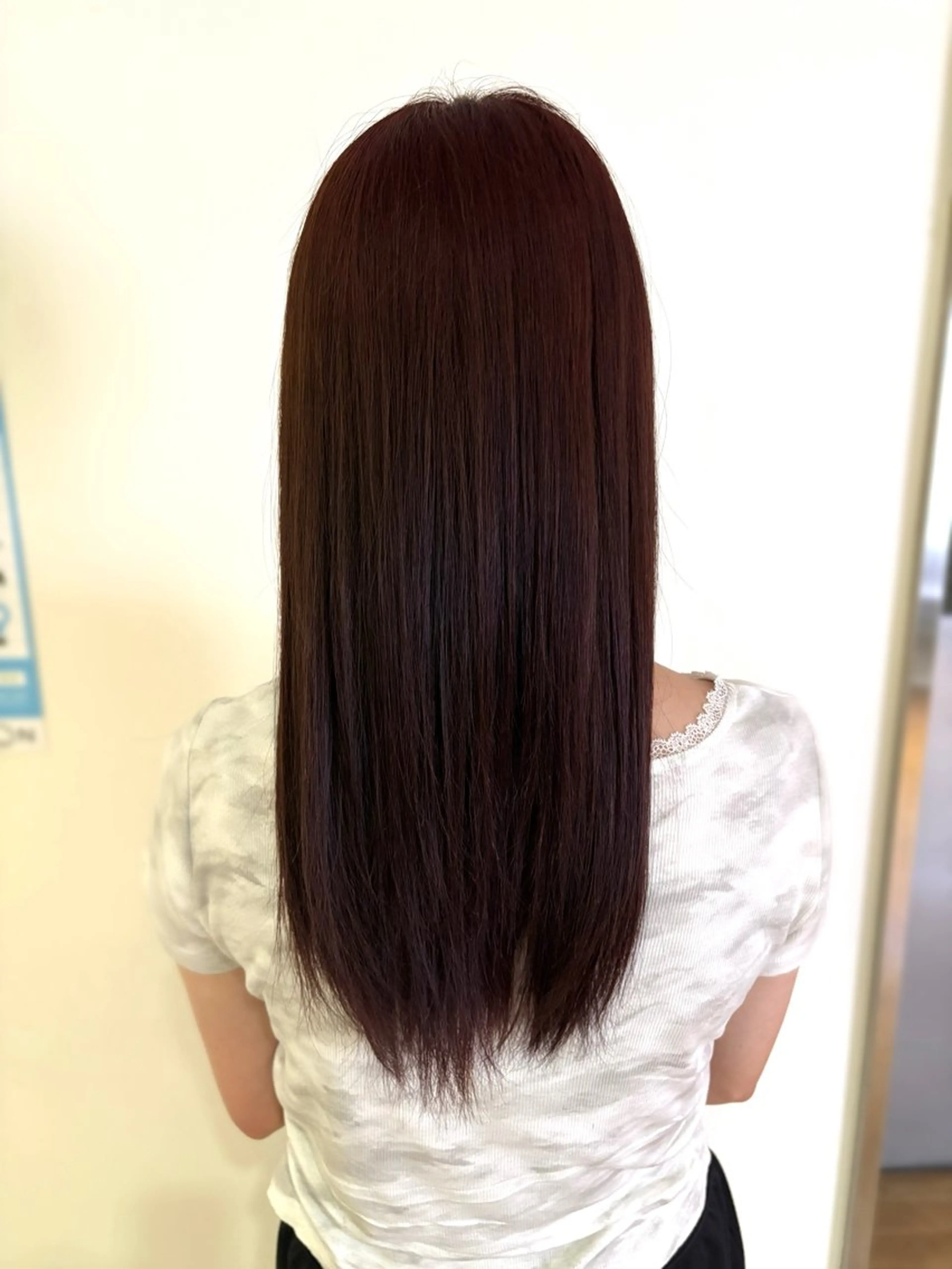 ブリーチなしダブルカラーの写真