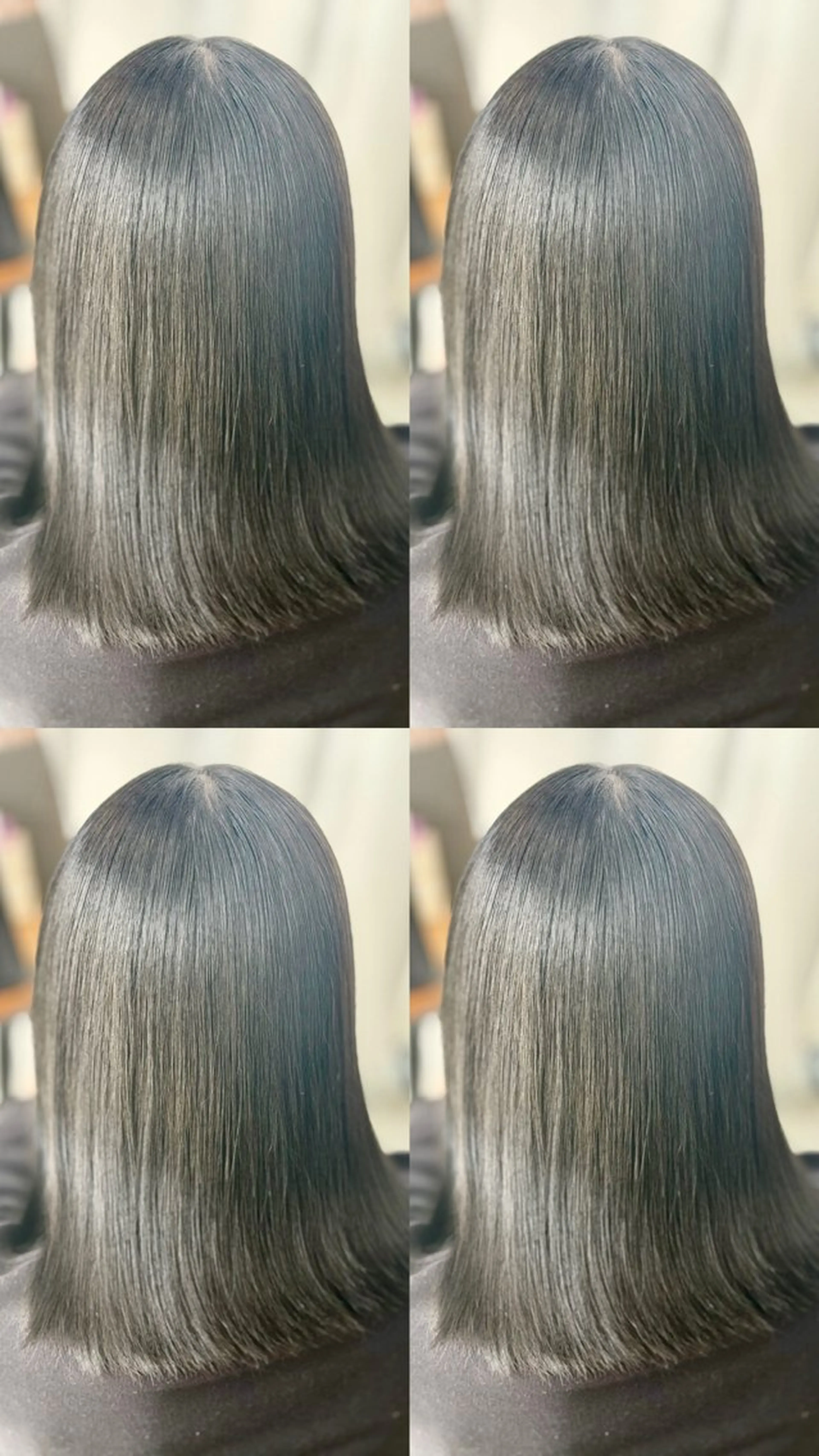 ミディアム ヘアカラー 髪質改善🪽 森川☜⁠ ☜⁠ のヘアスタイル