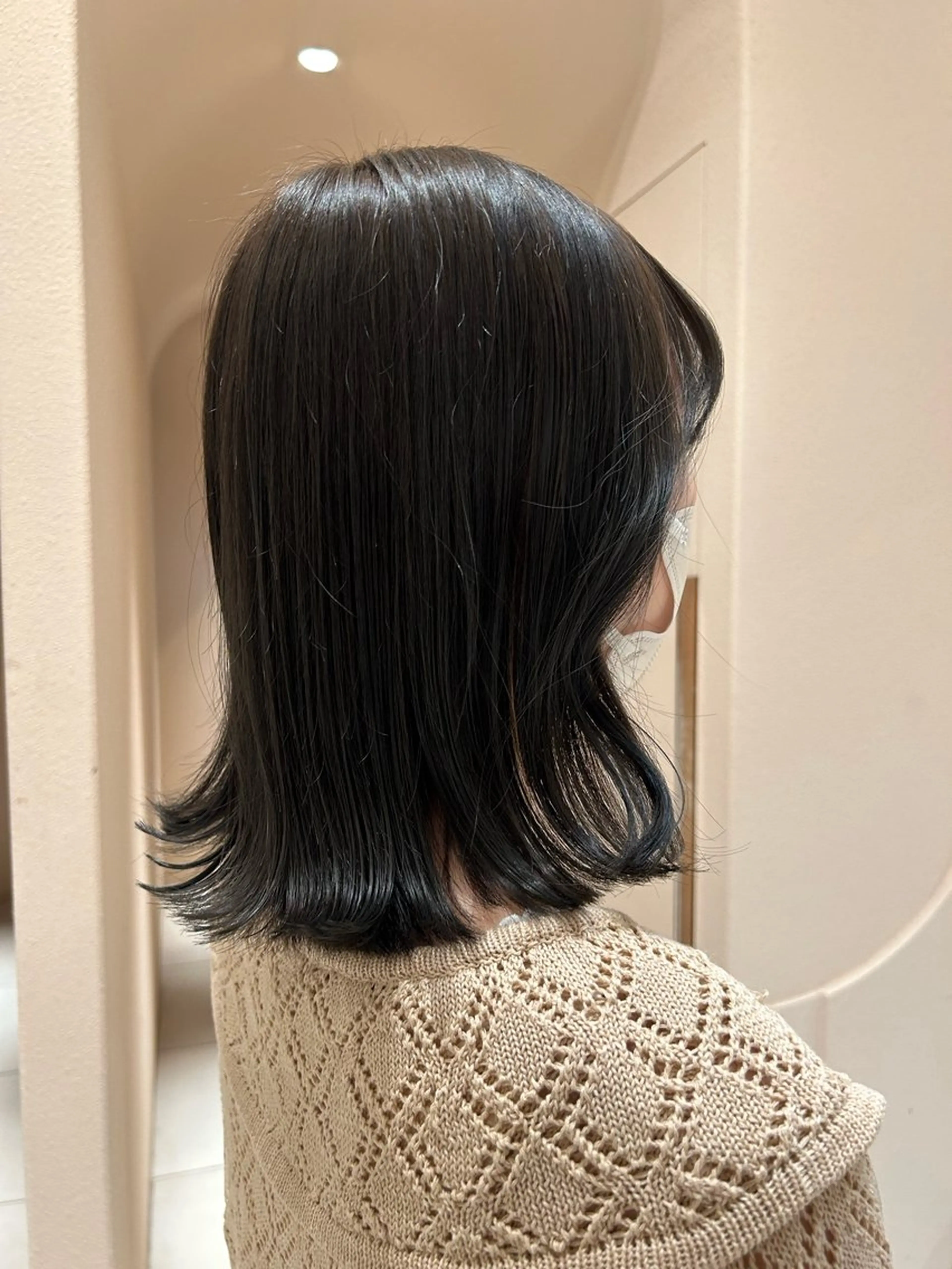 カラー MIKA/ボブ/ レイヤー/メンズのヘアスタイル