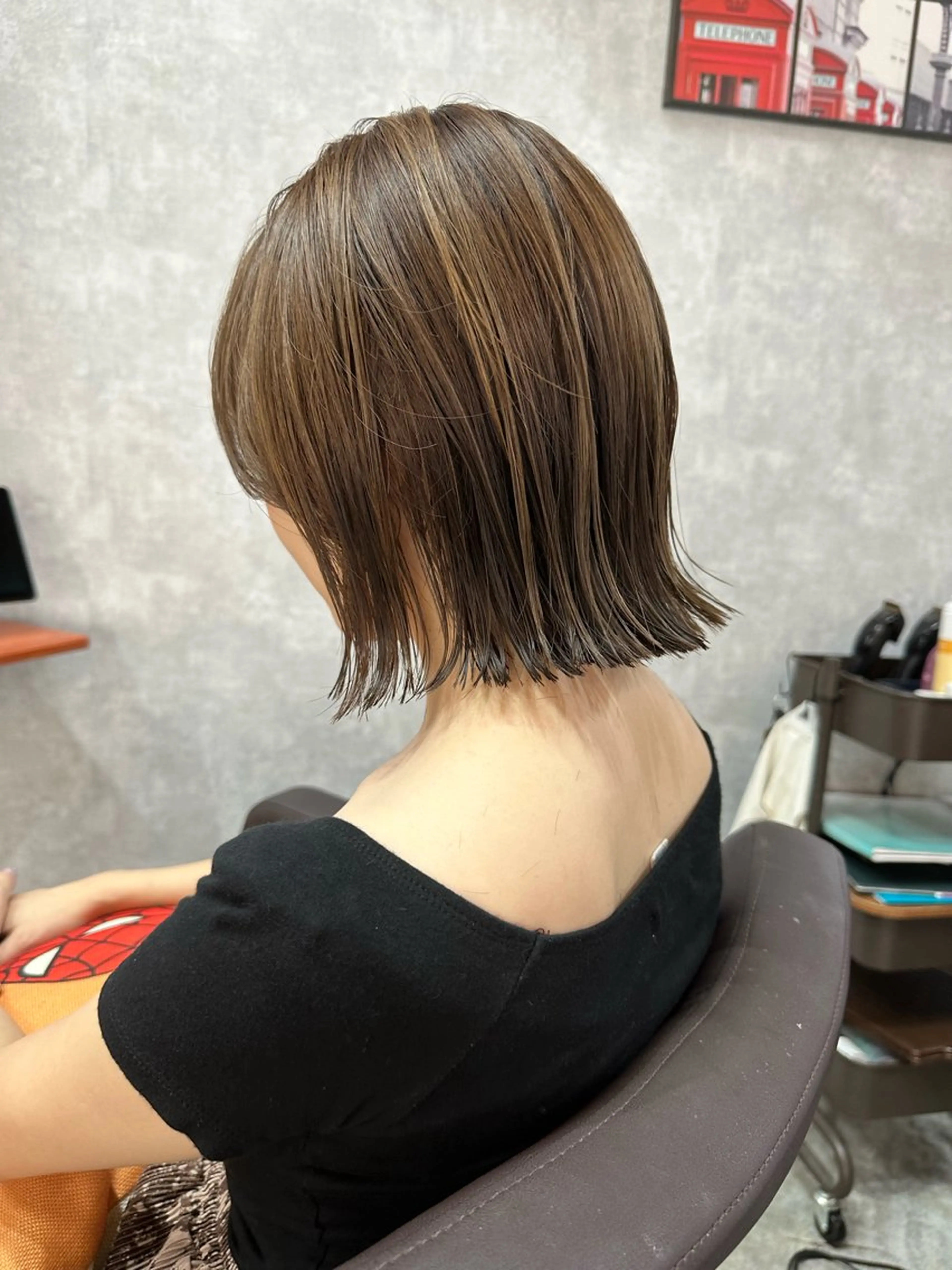 ショート 切りっぱなしボブ ショートボブ ハンサムショート 丸みショート ボブ カット ヘアカラー トリートメント C’LD hair  produce /シールドヘア所属・モテ髪/ボブ/ショー ト/アダチフウトのヘアスタイル