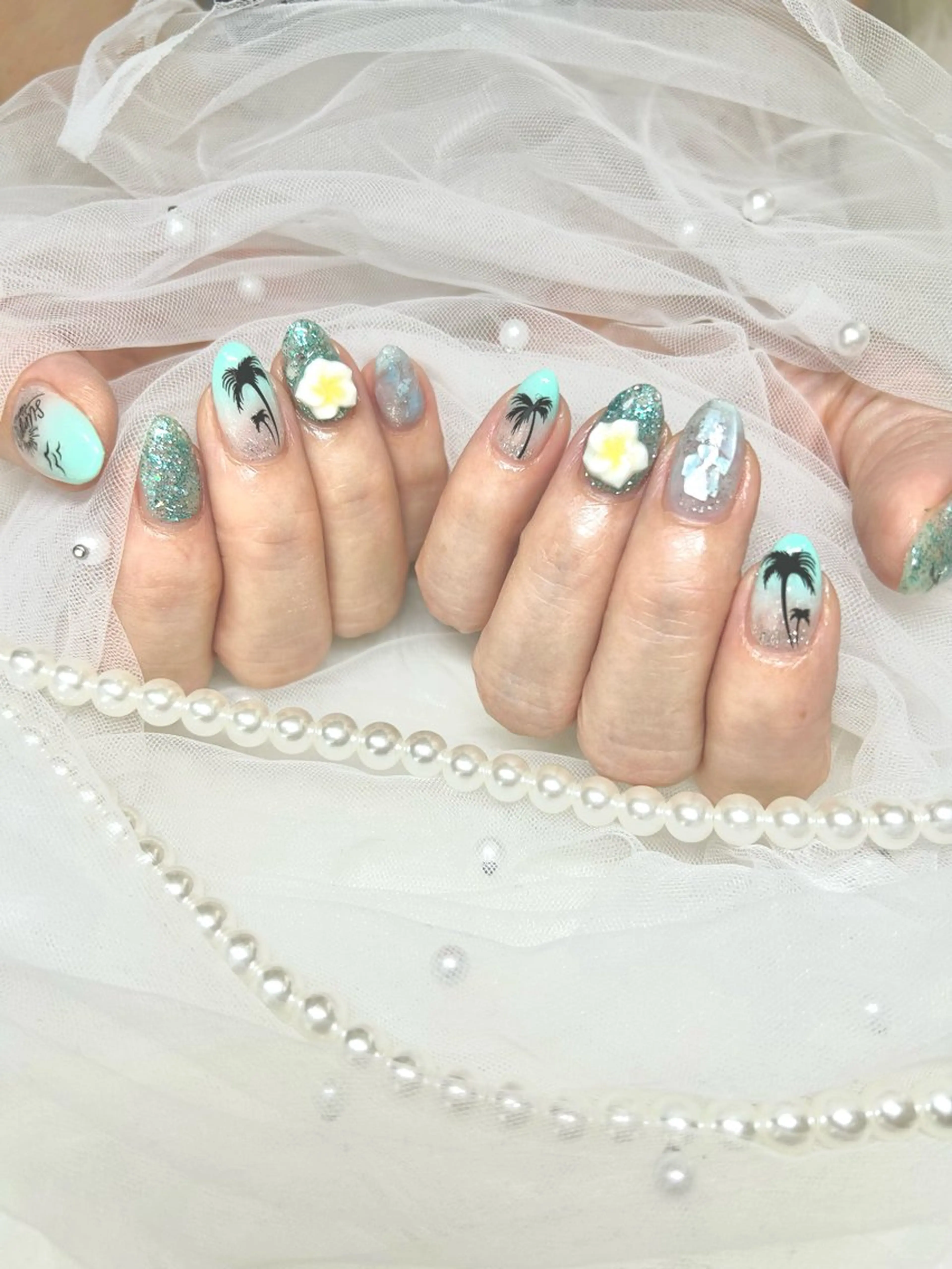 ネイル ハンドネイル 【Laule‘a 】のネイルデザイン