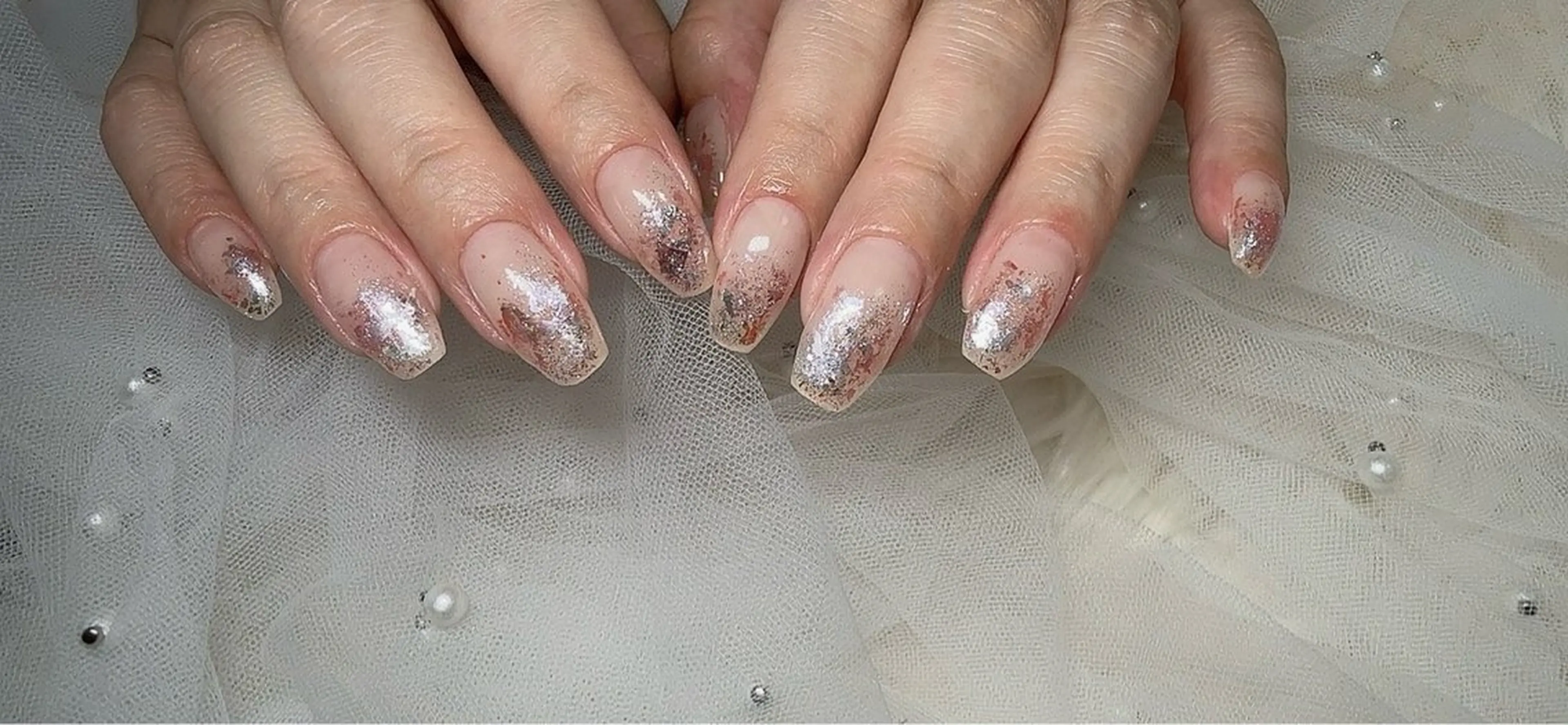 ネイル ニュアンスネイル ハンドネイル Ruana Nailのネイルデザイン