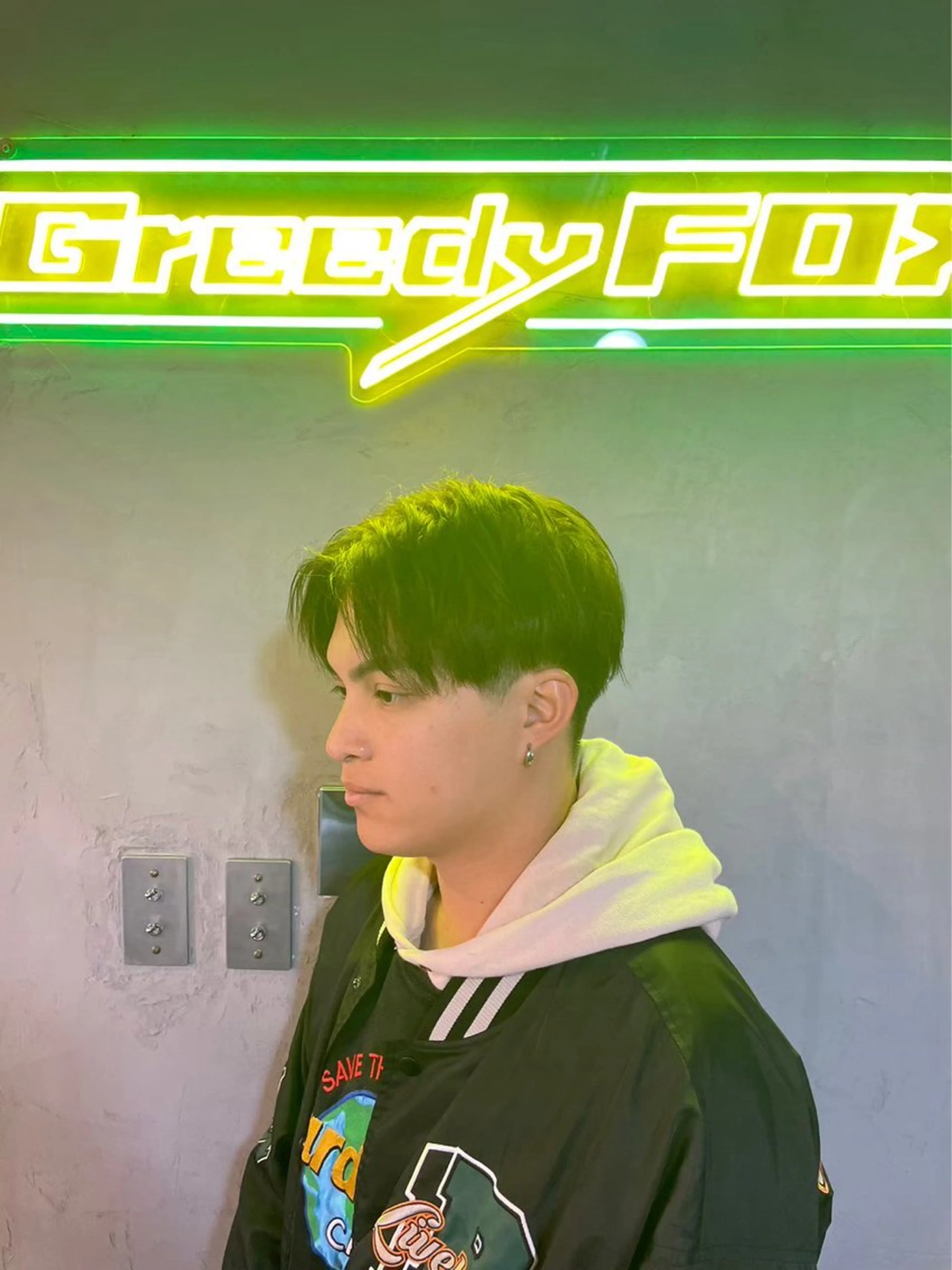 ミディアム カット dunhill 斉藤 大樹/メンズカットのヘアスタイル