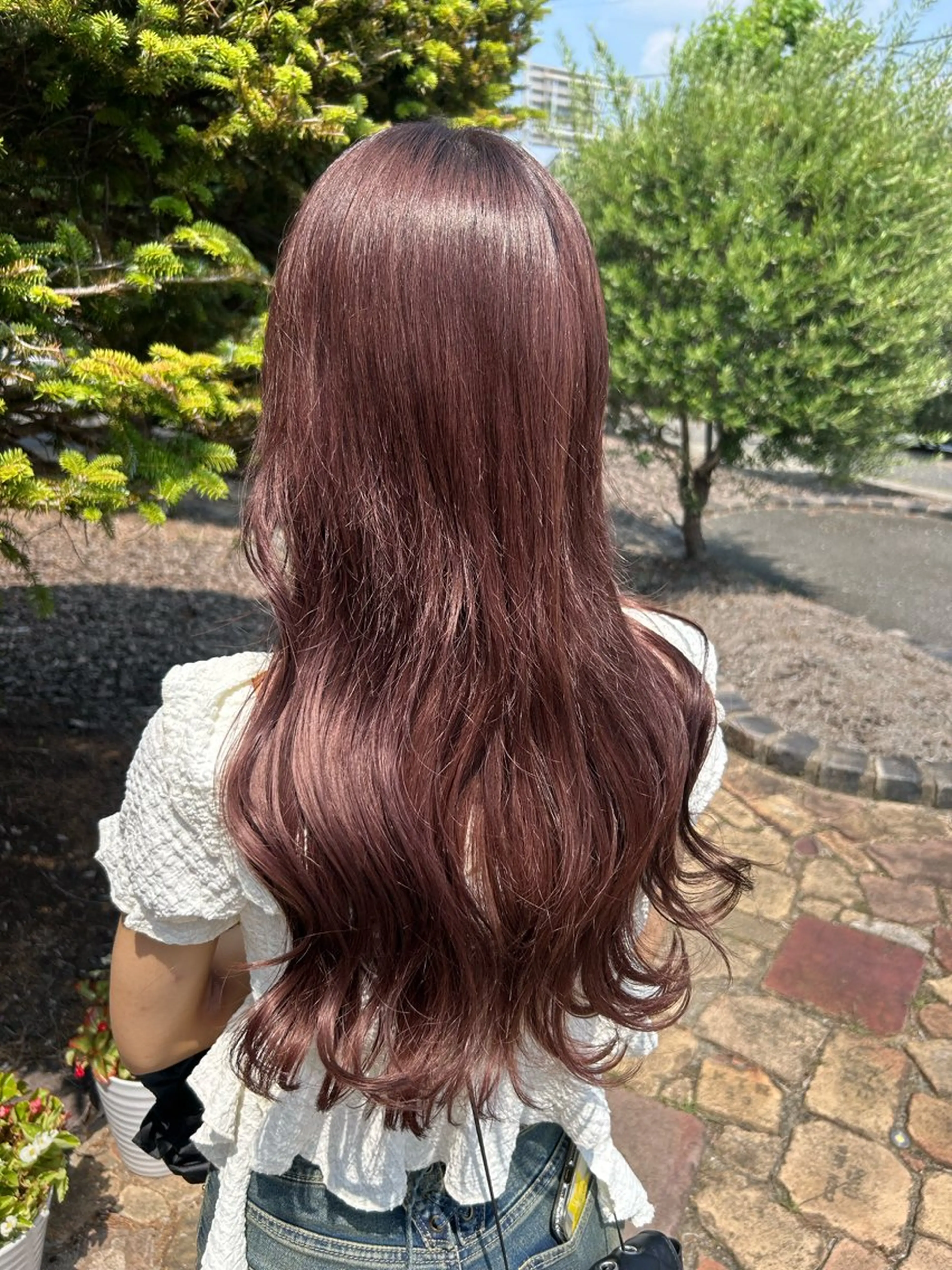 ロング ヘアカラー ヘアルームflat・ Rena🌼ྀིのヘアスタイル