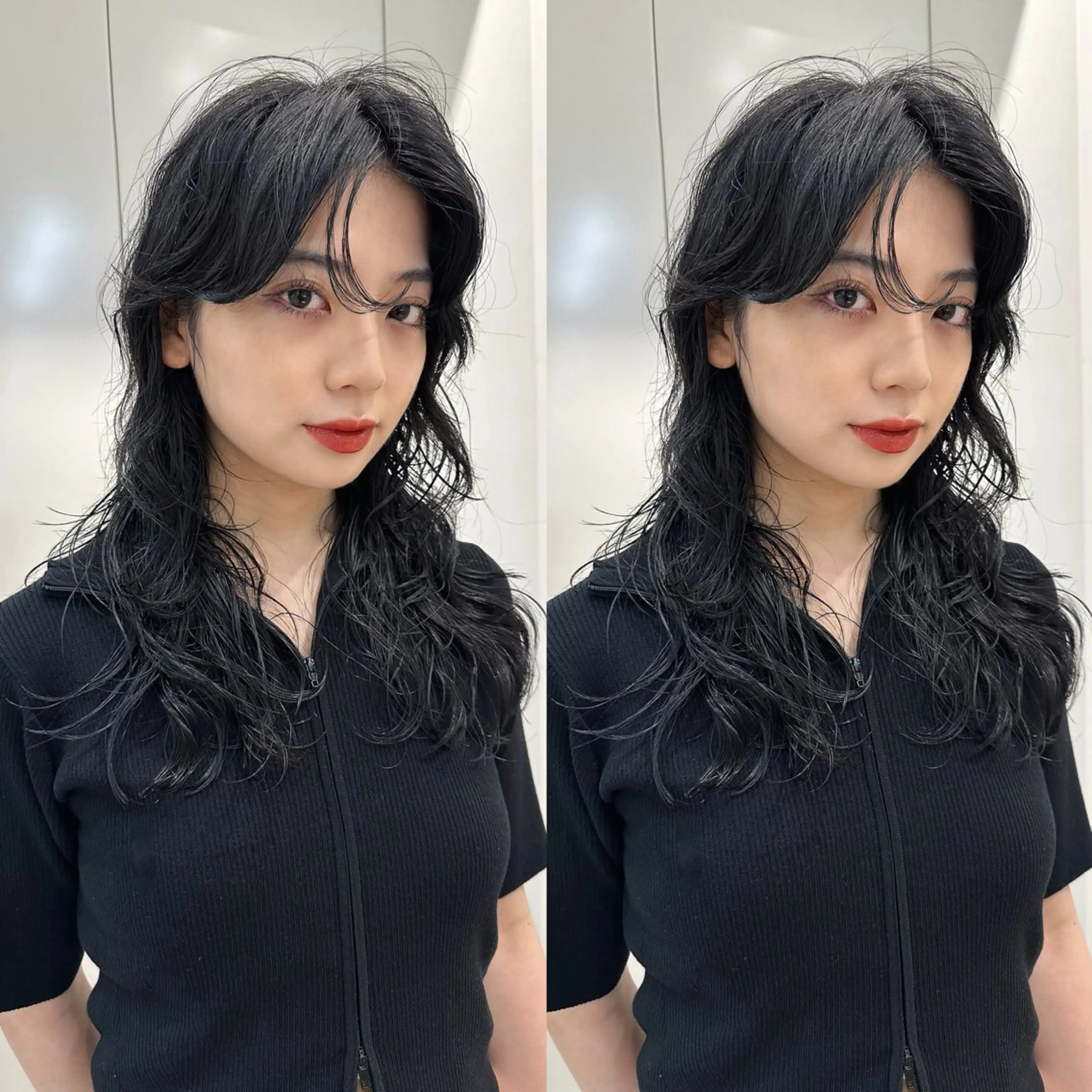 ミディアム パーマ 🌀perm 🌀のヘアスタイル