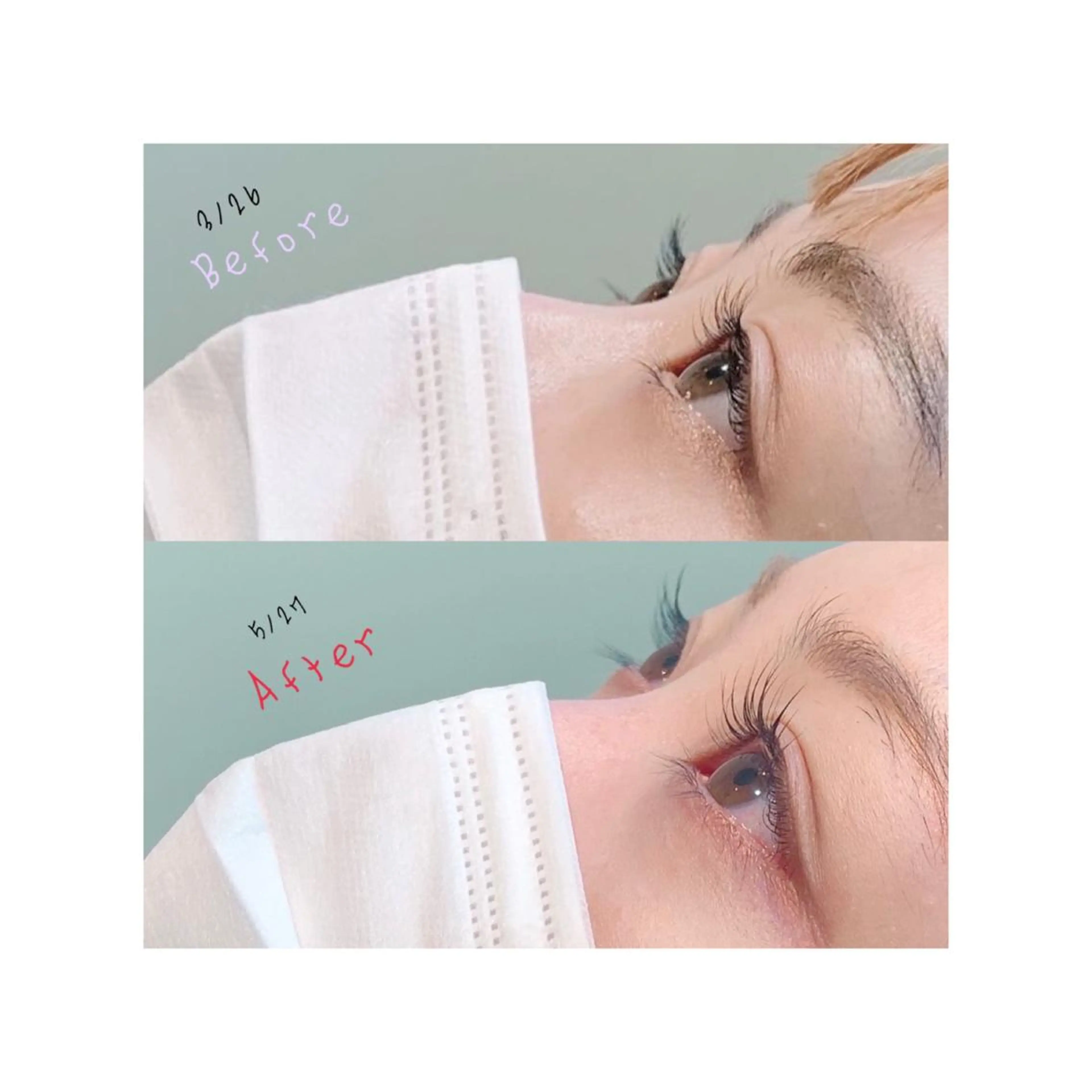 マツエク・マツパ 下まつげエクステ マツパ ❤︎ kannoの眉毛・アイブロウイメージ