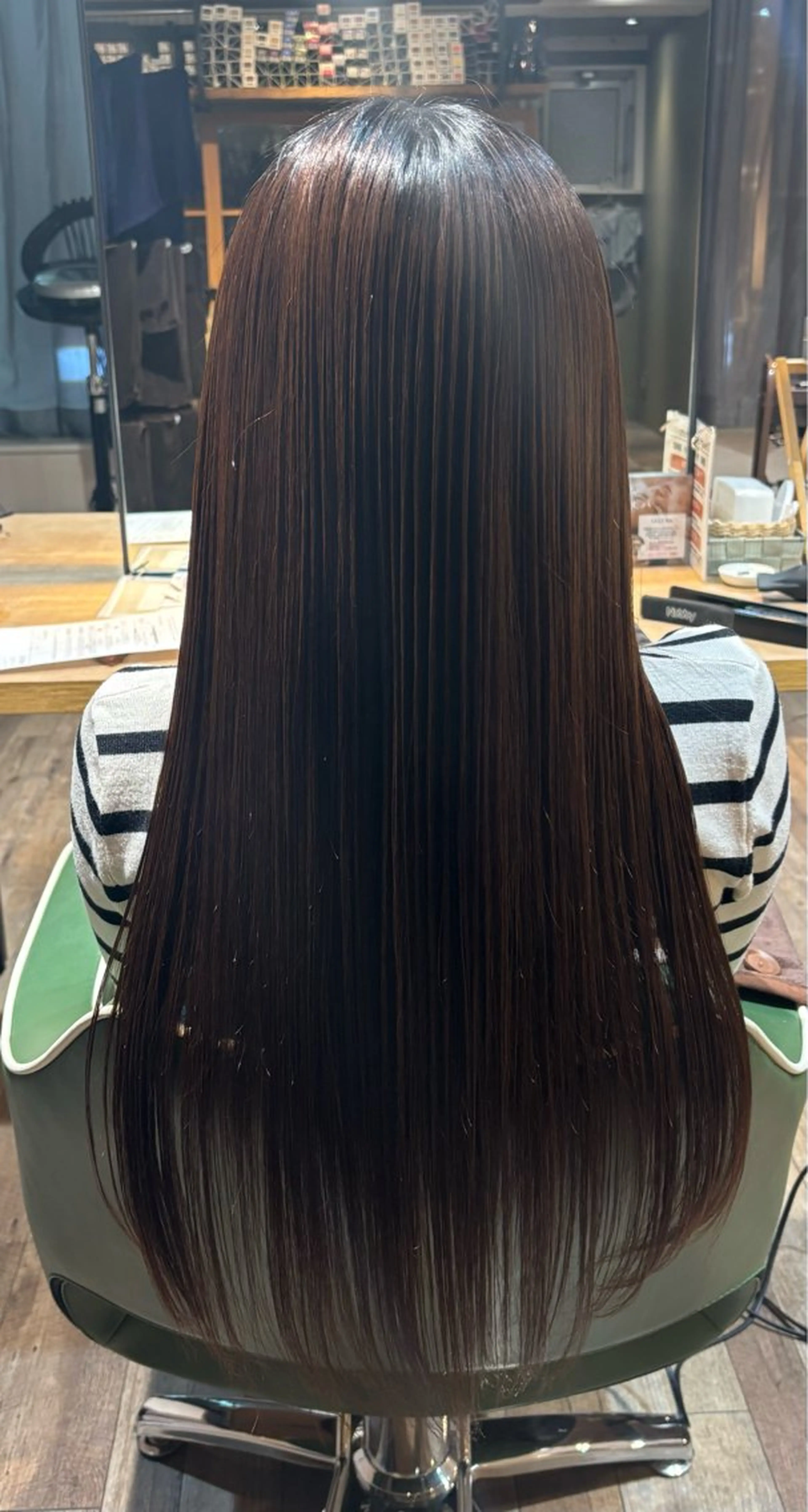 ロング カラー パーマ トリートメント 渡邊 陽大のヘアスタイル