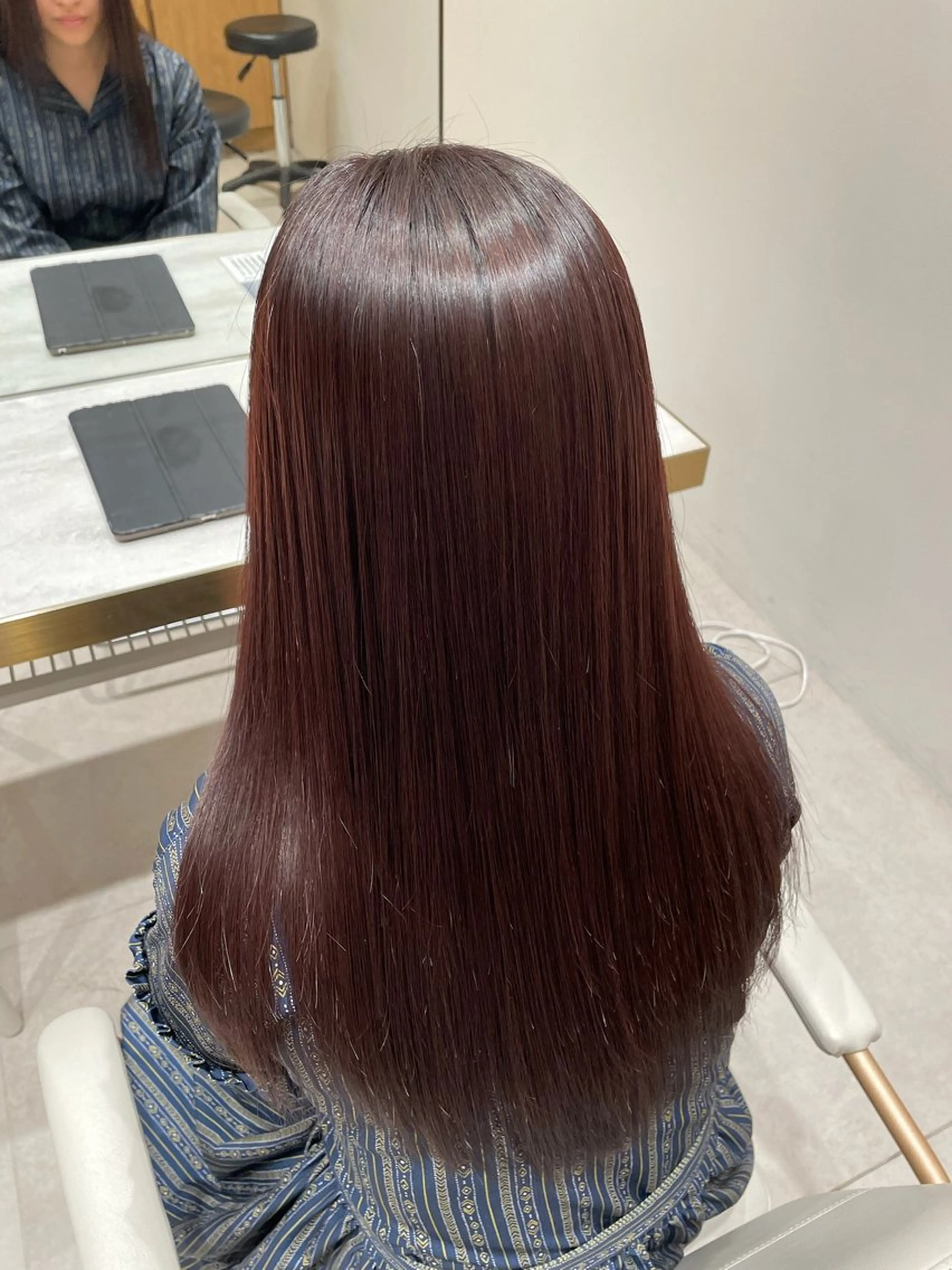 ロング elsoa.styles所属・田中 結菜のヘアスタイル
