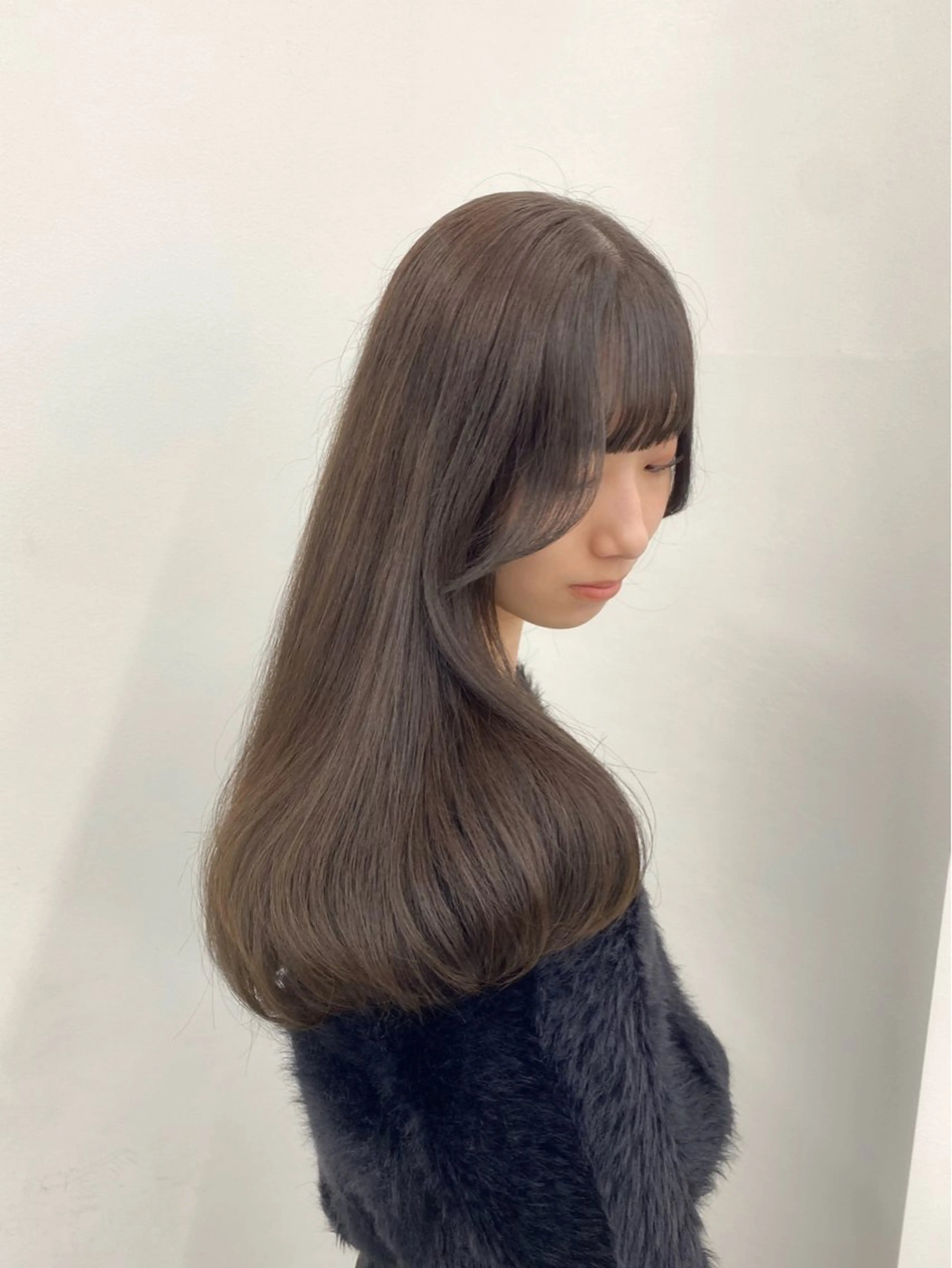 ロング カラー カット パーマ トリートメント 🔷似合わせのプロ KUMA🔷のヘアスタイル