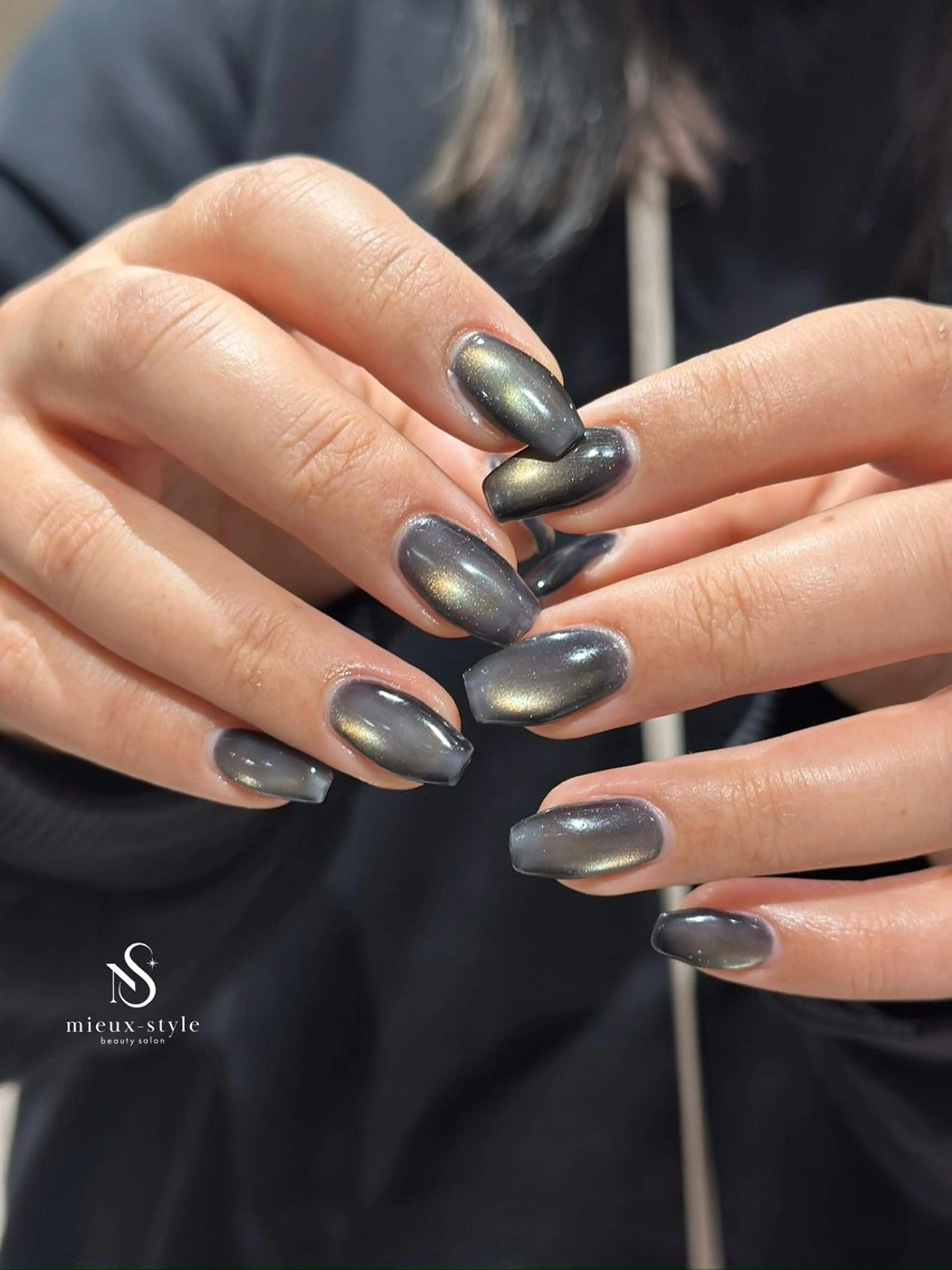 ネイル マグネットネイル mieux-myu /立川nuanceのネイルデザイン