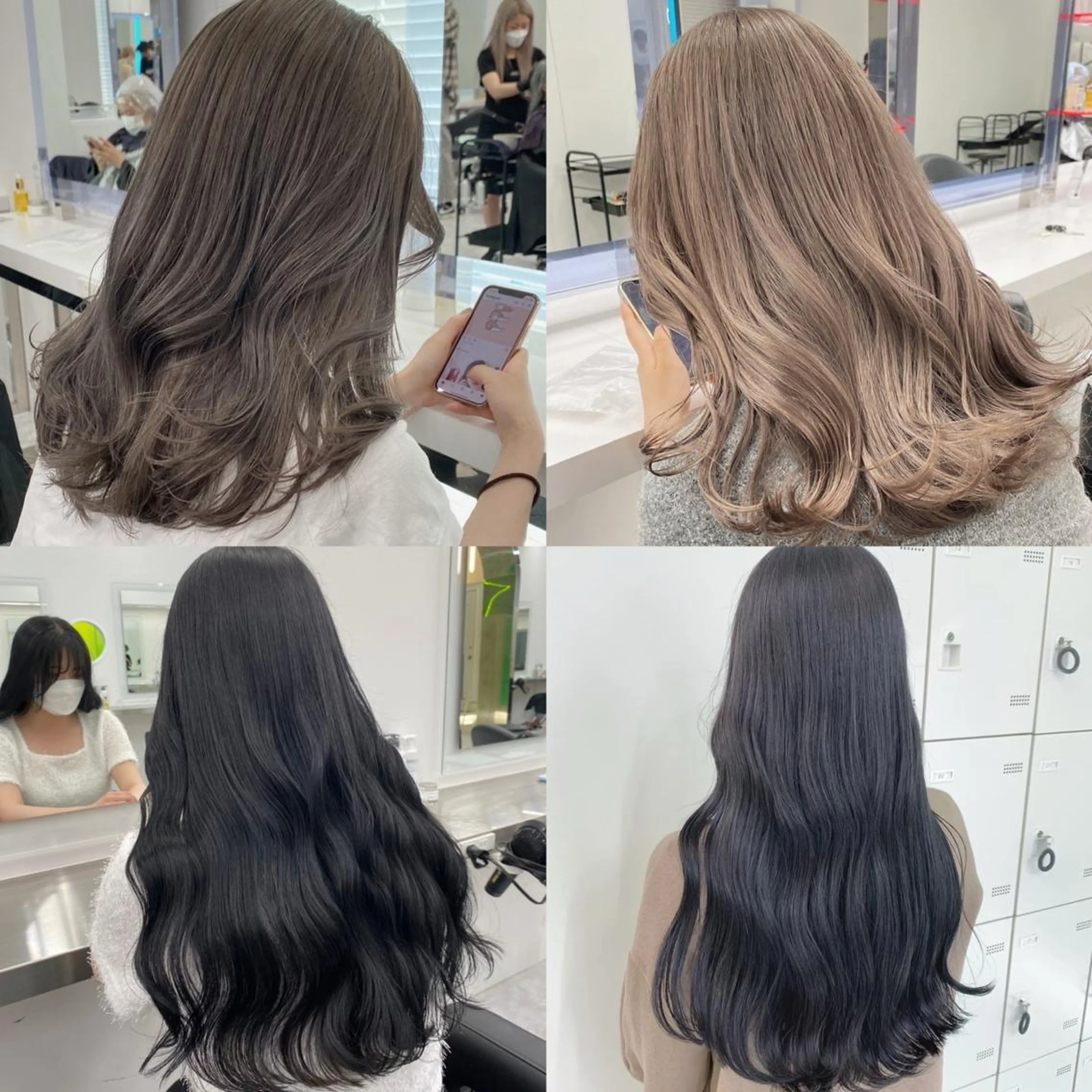 ロング トレンドモテカラー 🩷色落ちまで可愛くのヘアスタイル