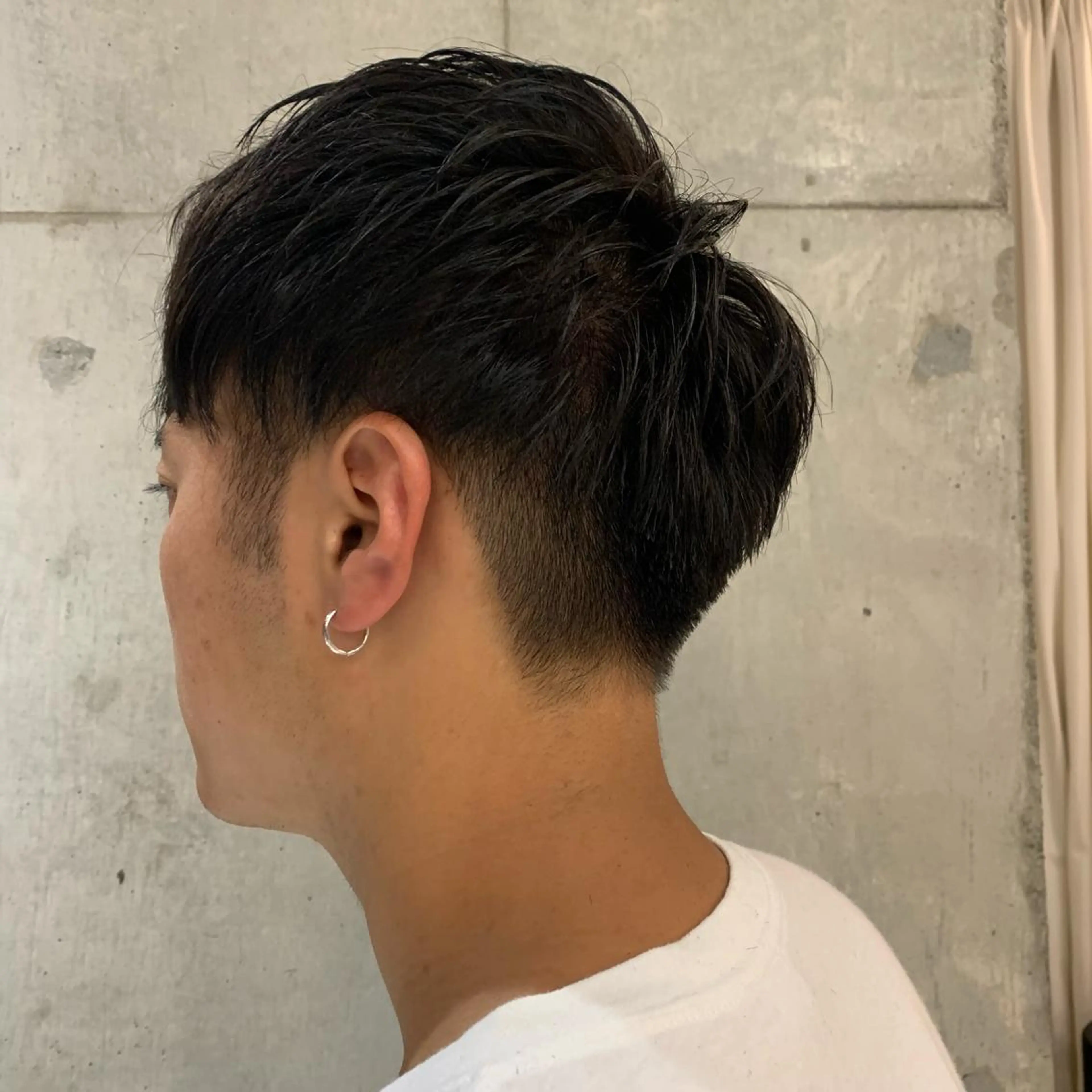 メンズ マッシュ 刈り上げ SALOWIN新潟万代所属・緑川 瑞穂のヘアスタイル