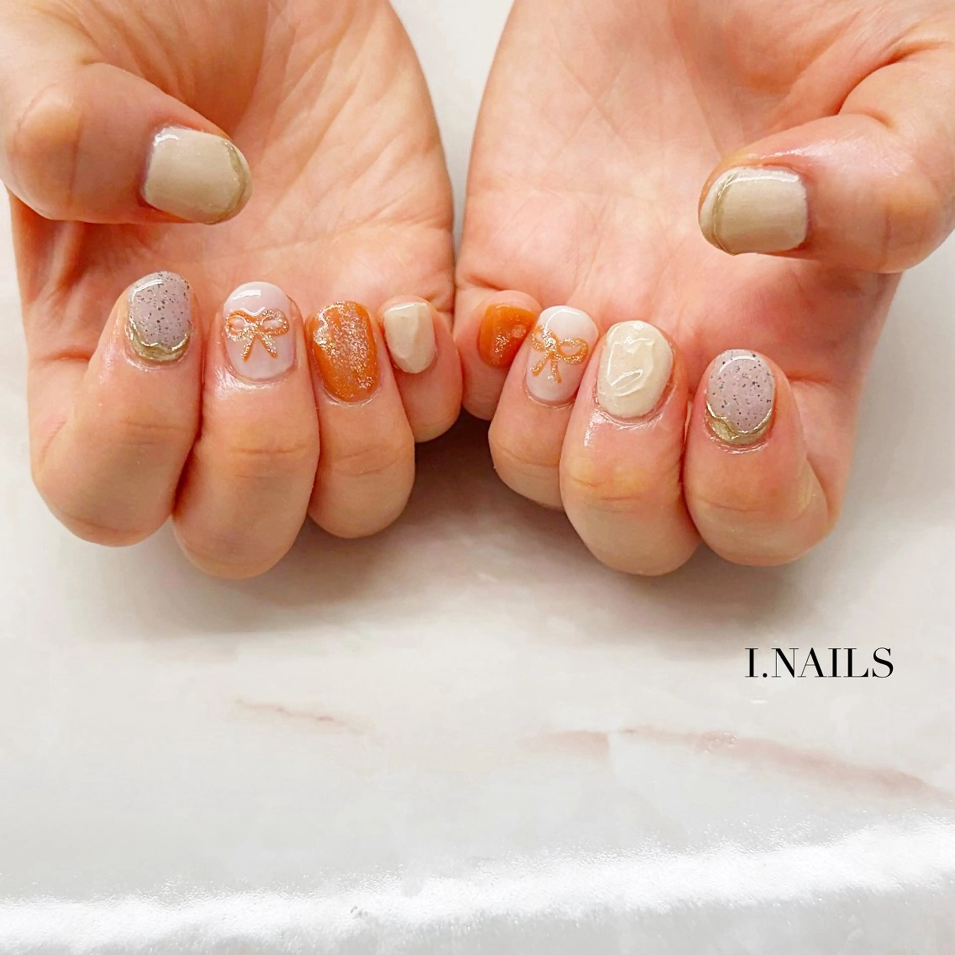 ネイル アイネイルズ所属・早川 梓のネイルデザイン