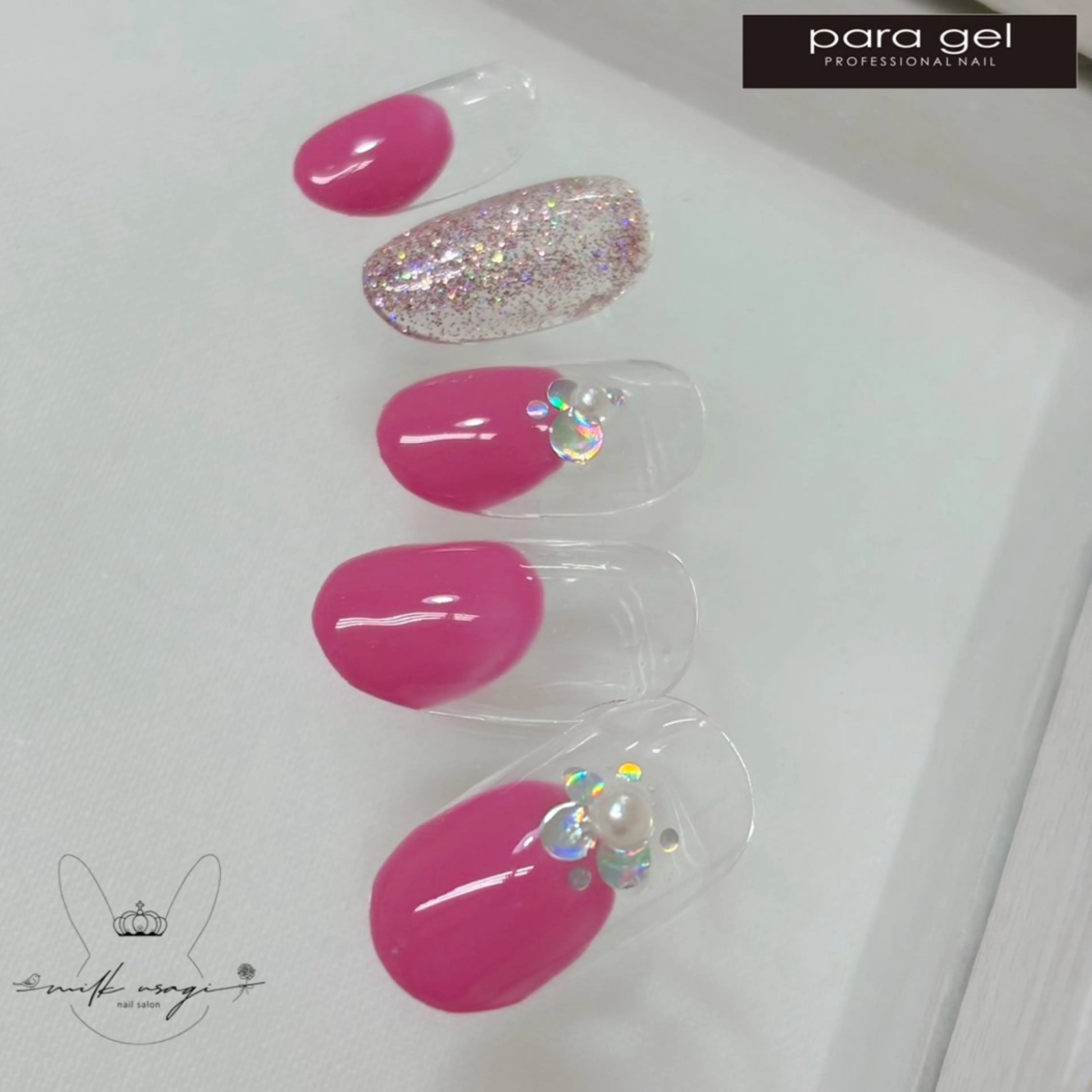 ネイル パラジェル専門店　認定サロンMILK USAGI三宮店所属・石堂 香のネイルデザイン