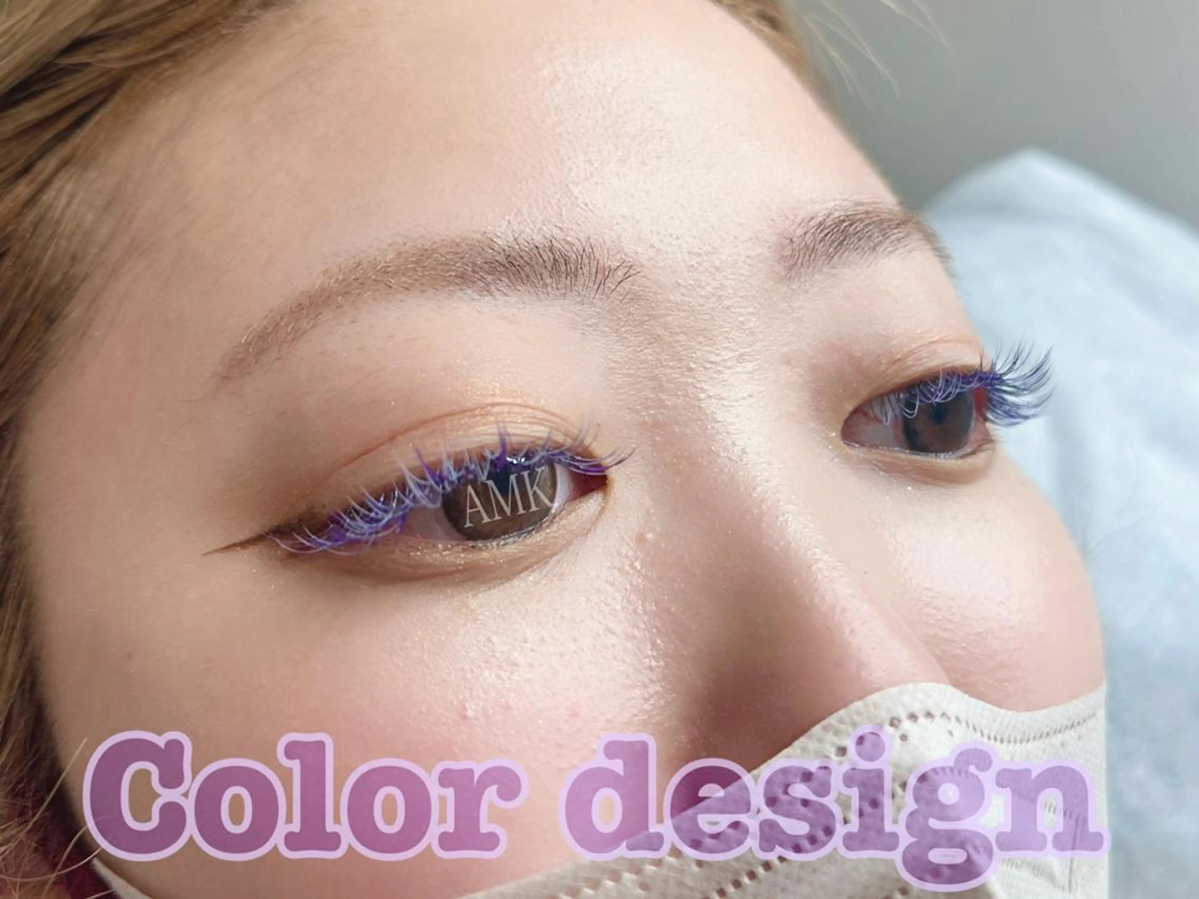 マツエク・マツパ 束感まつ毛 カラーマツエク フラットラッシュ パリジェンヌラッシュリフト まつげパーマ 竹田 あきのマツエク・マツパデザイン