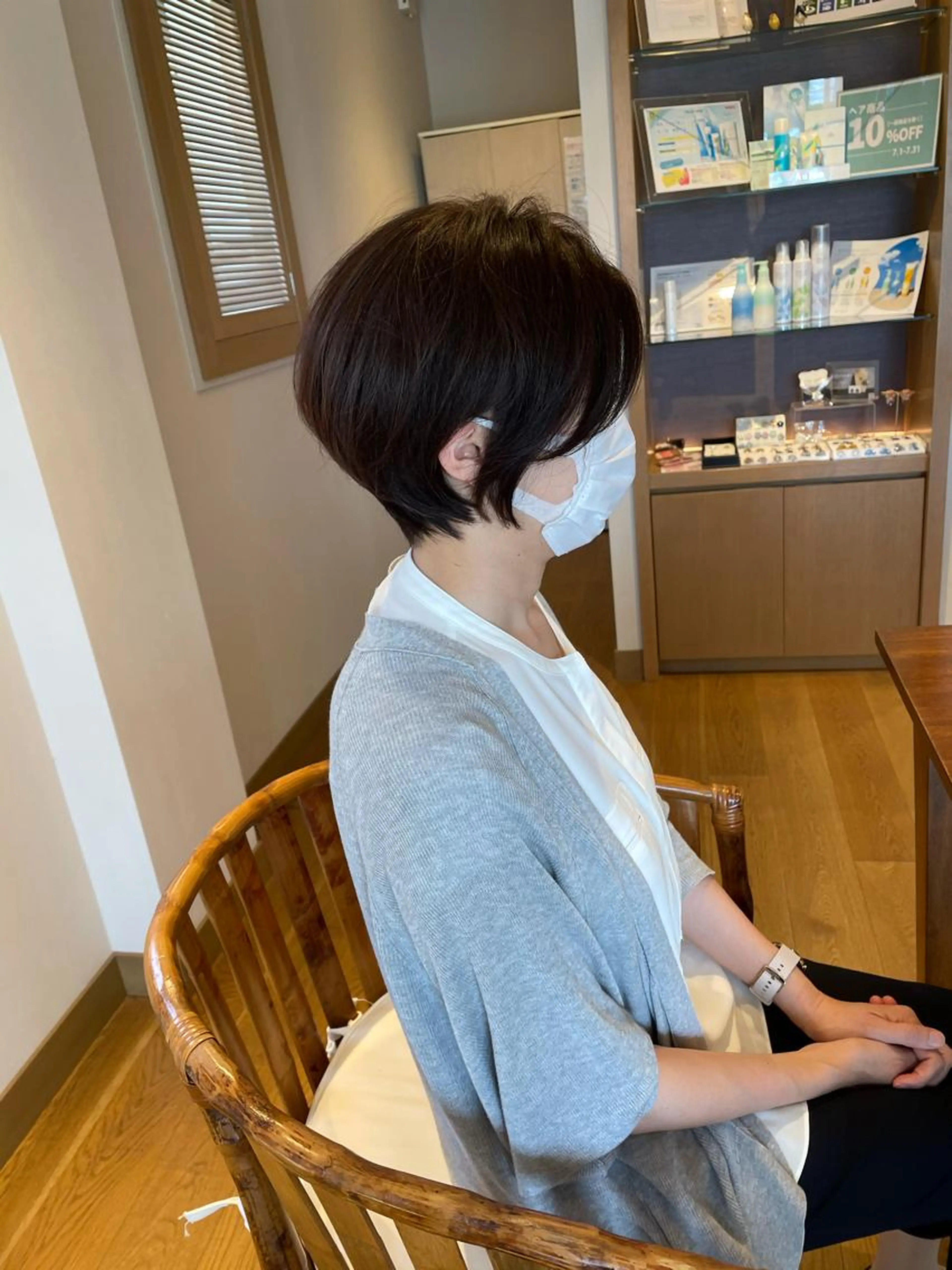 似合わせ小顔カット &艶カラー⭐️の写真