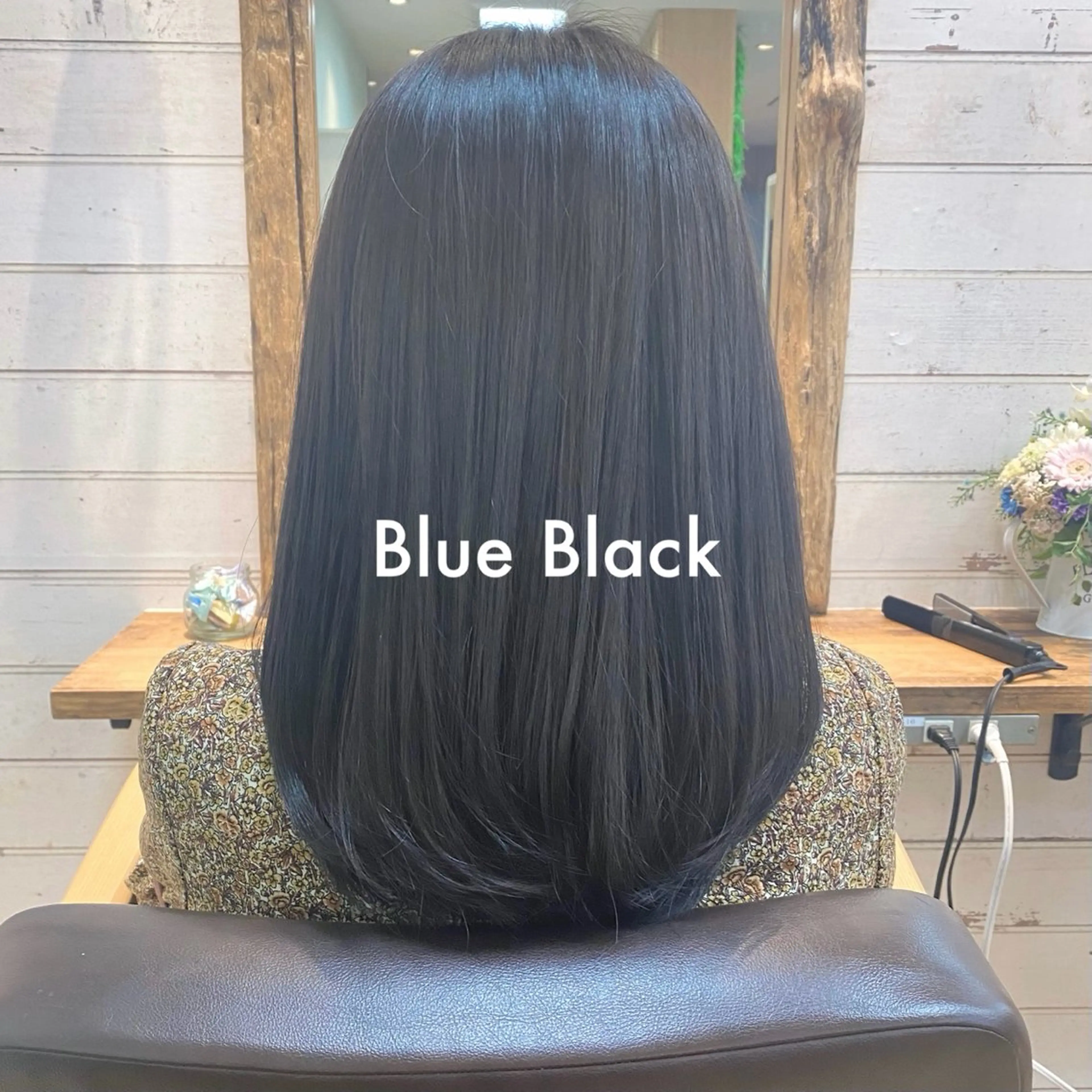 セミロング カラー ヘアカラー トリートメント Eri 🌿透明感・艶カラーのヘアスタイル