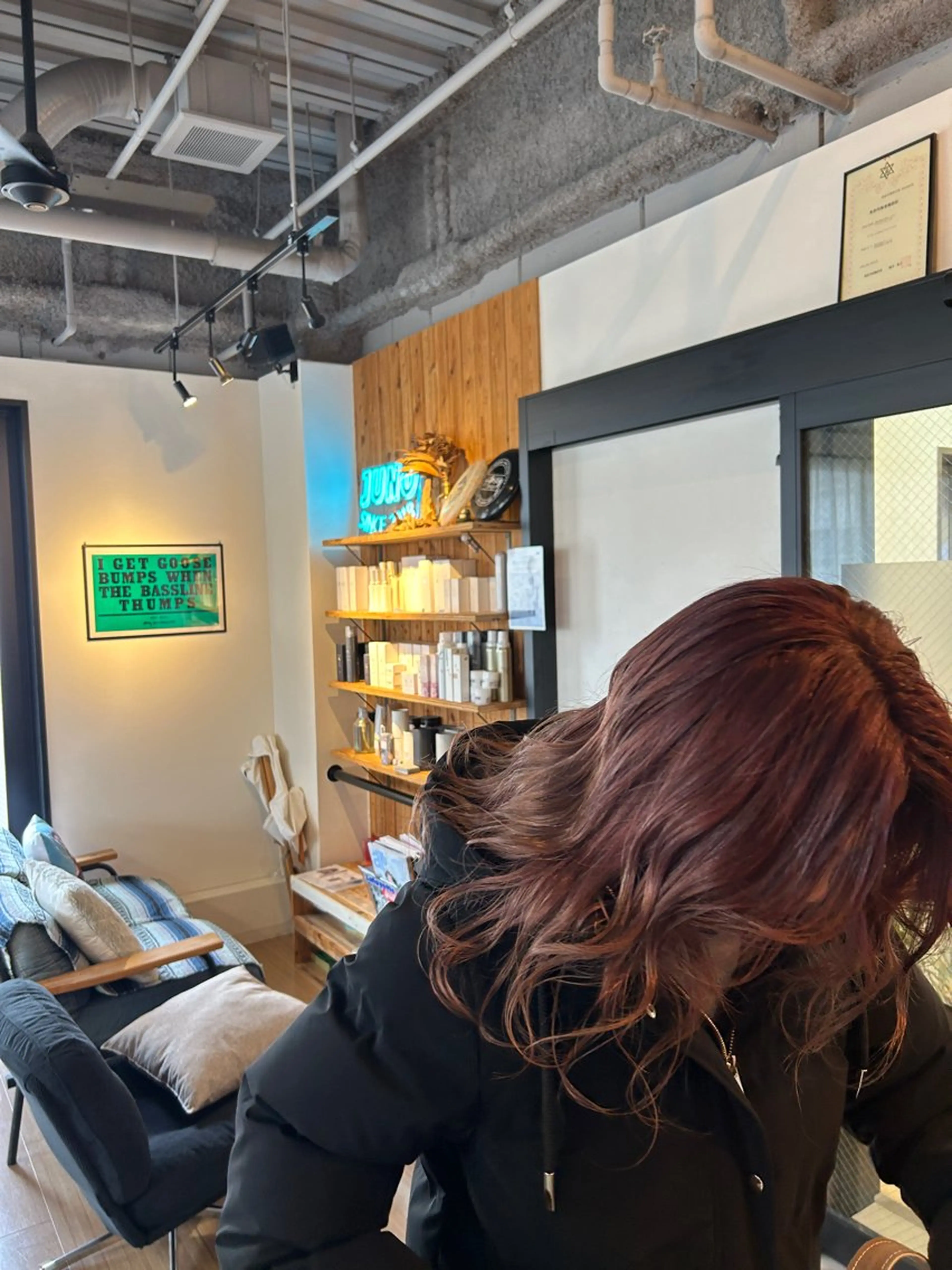 セミロング カット ヘアカラー JUNO所属・阪神西宮★JUNO 川﨑温子のヘアスタイル