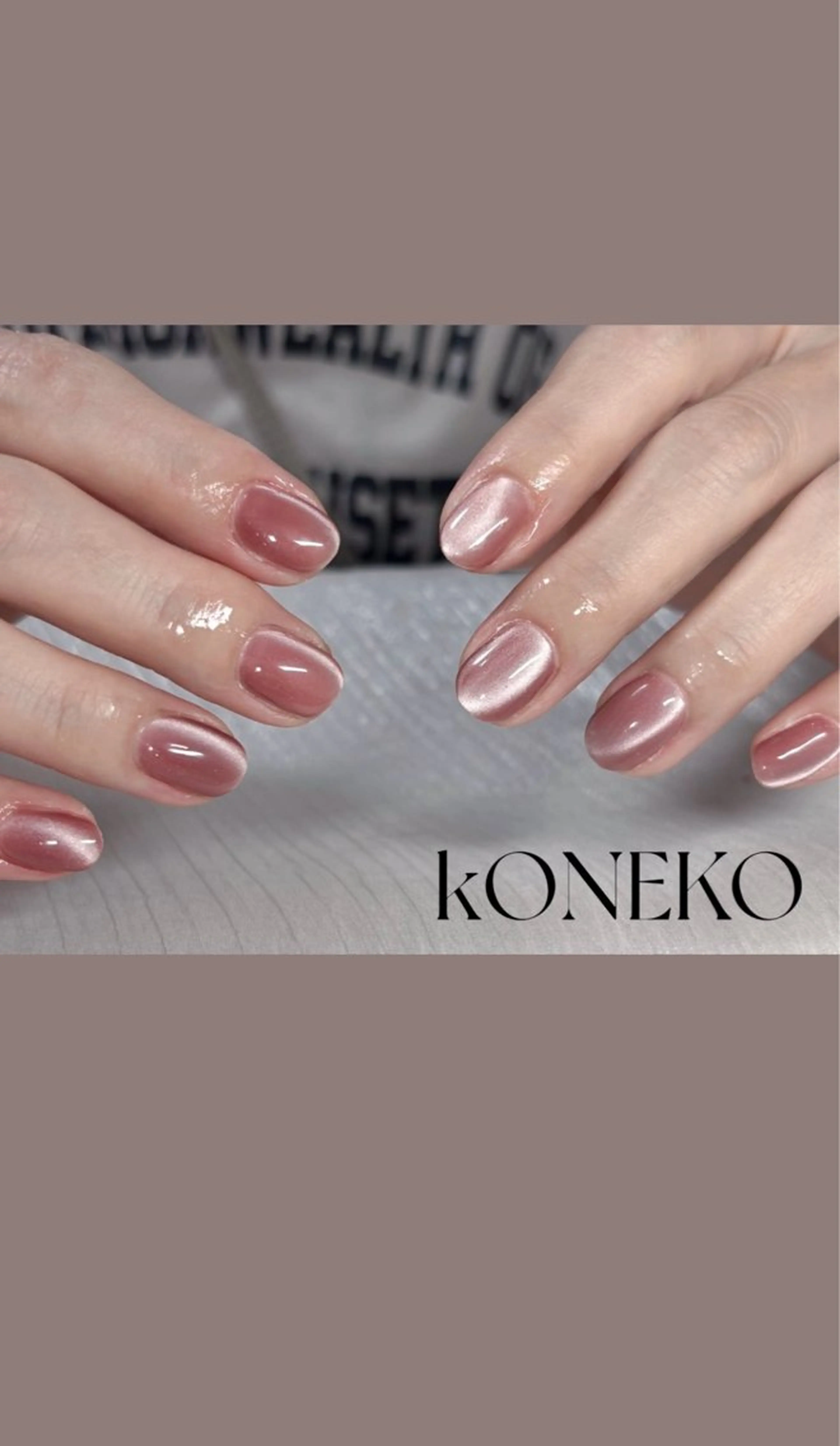 ネイル ハンドネイル コネコネイルサロン モデル用のネイルデザイン