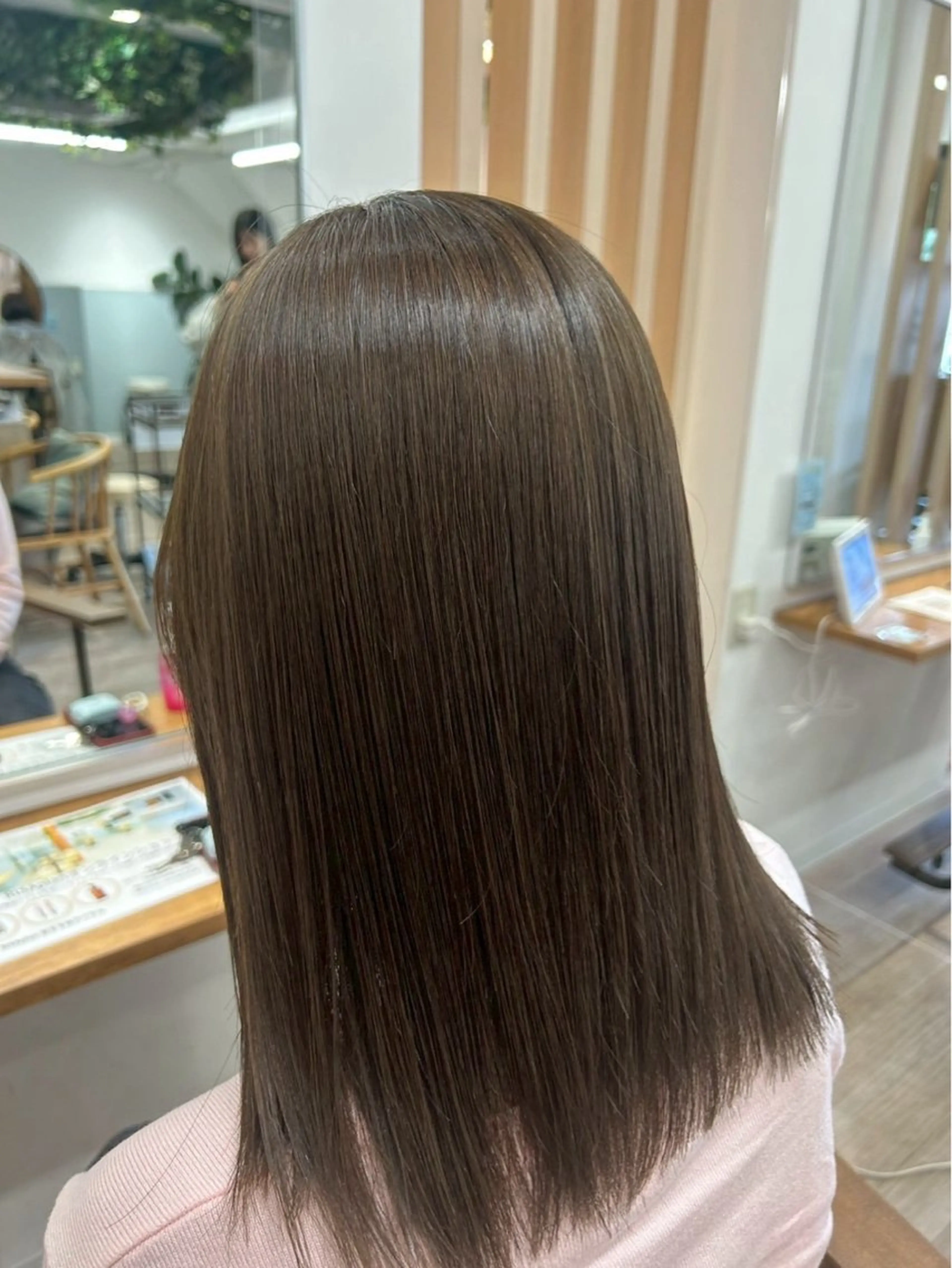 カラー ヘアカラー トリートメント 西新 MAHIRO 🩵🫧艶髪🩵🫧のヘアスタイル