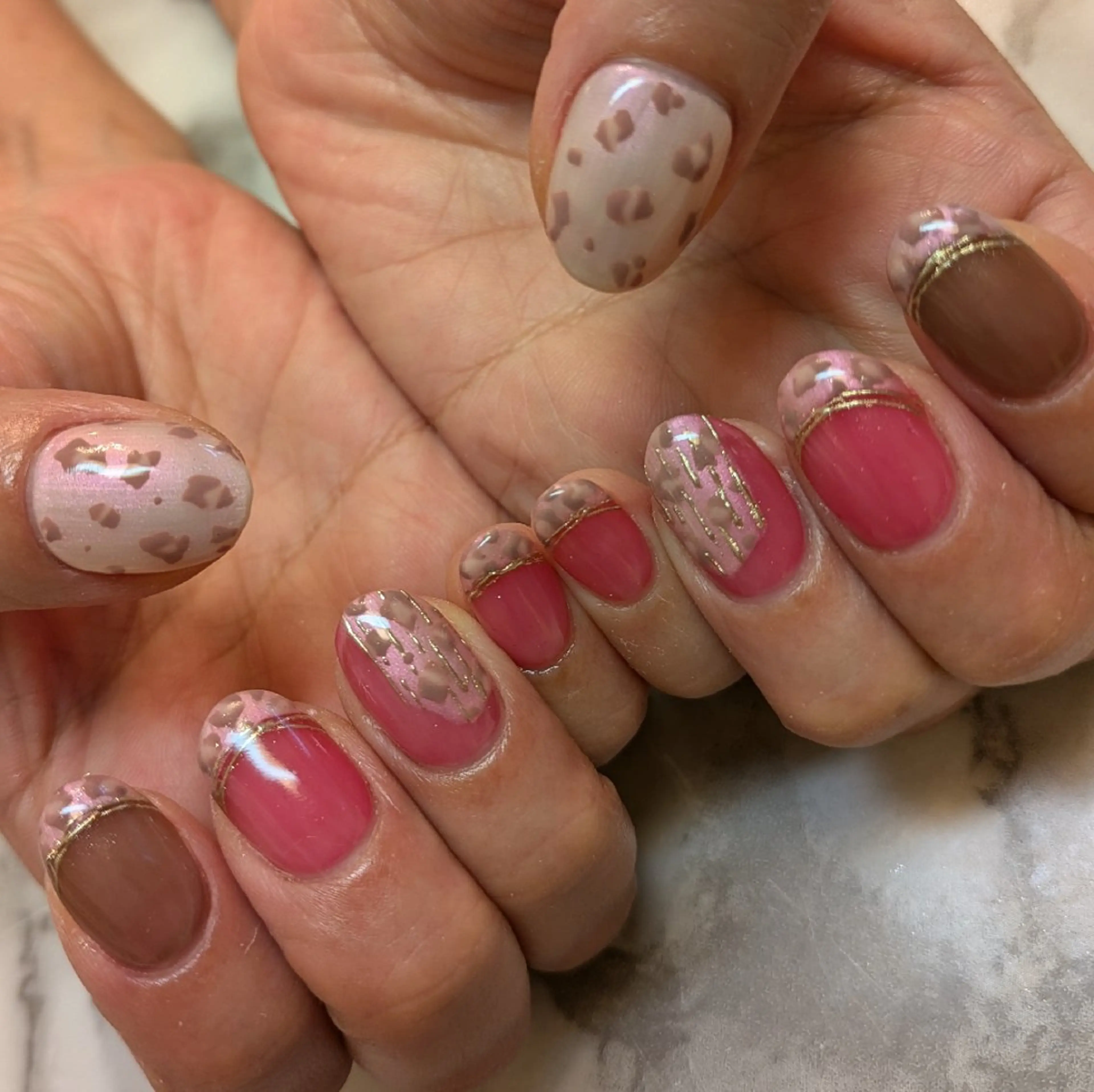 ネイル ジェヌインネイル 河内のネイルデザイン