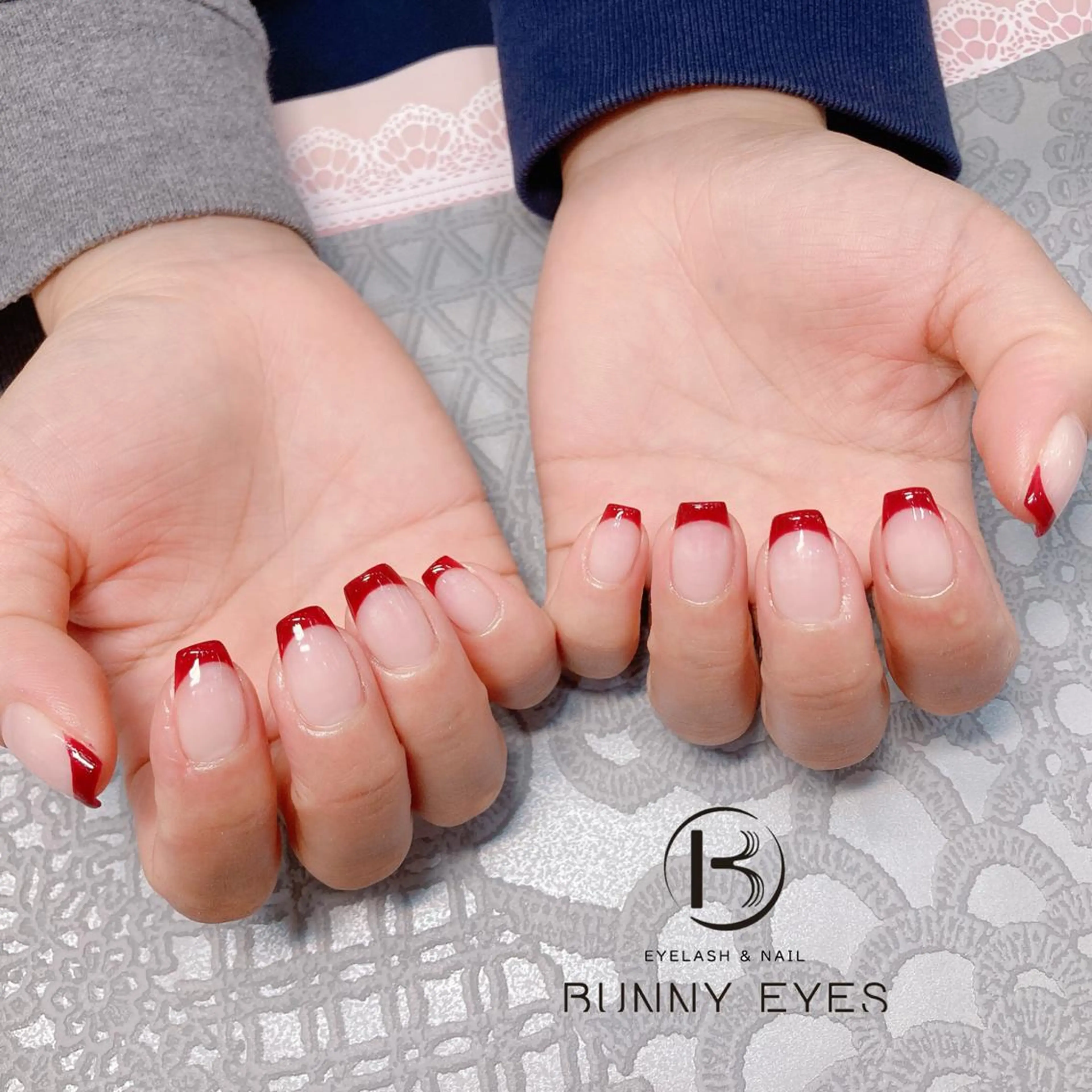 ネイル ハンドネイル バニーアイズ ネイル ニューオータニ博多店のネイルデザイン