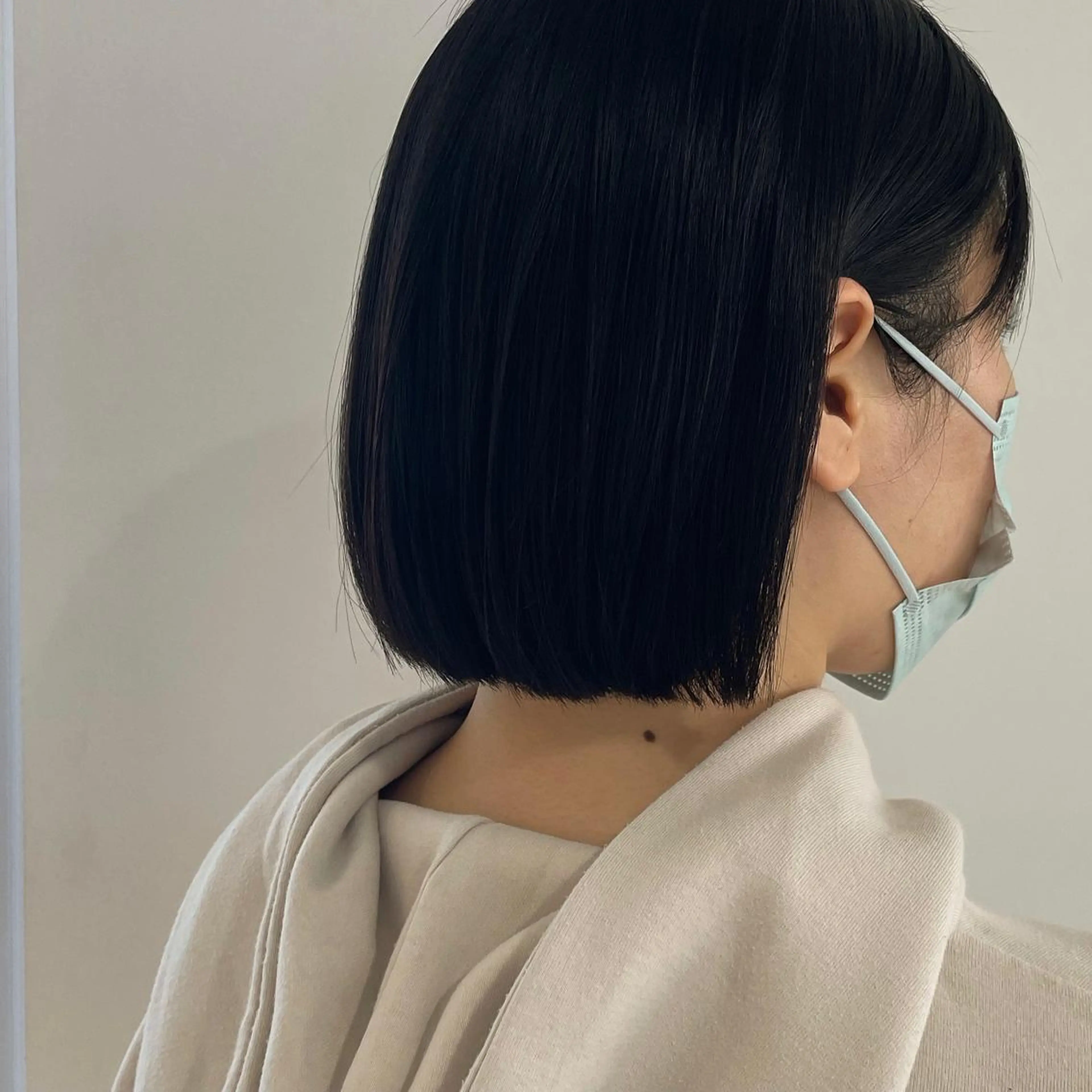 ミディアム ボブ 縮毛矯正 カット 縮毛矯正 トリートメント noa ☪︎のヘアスタイル