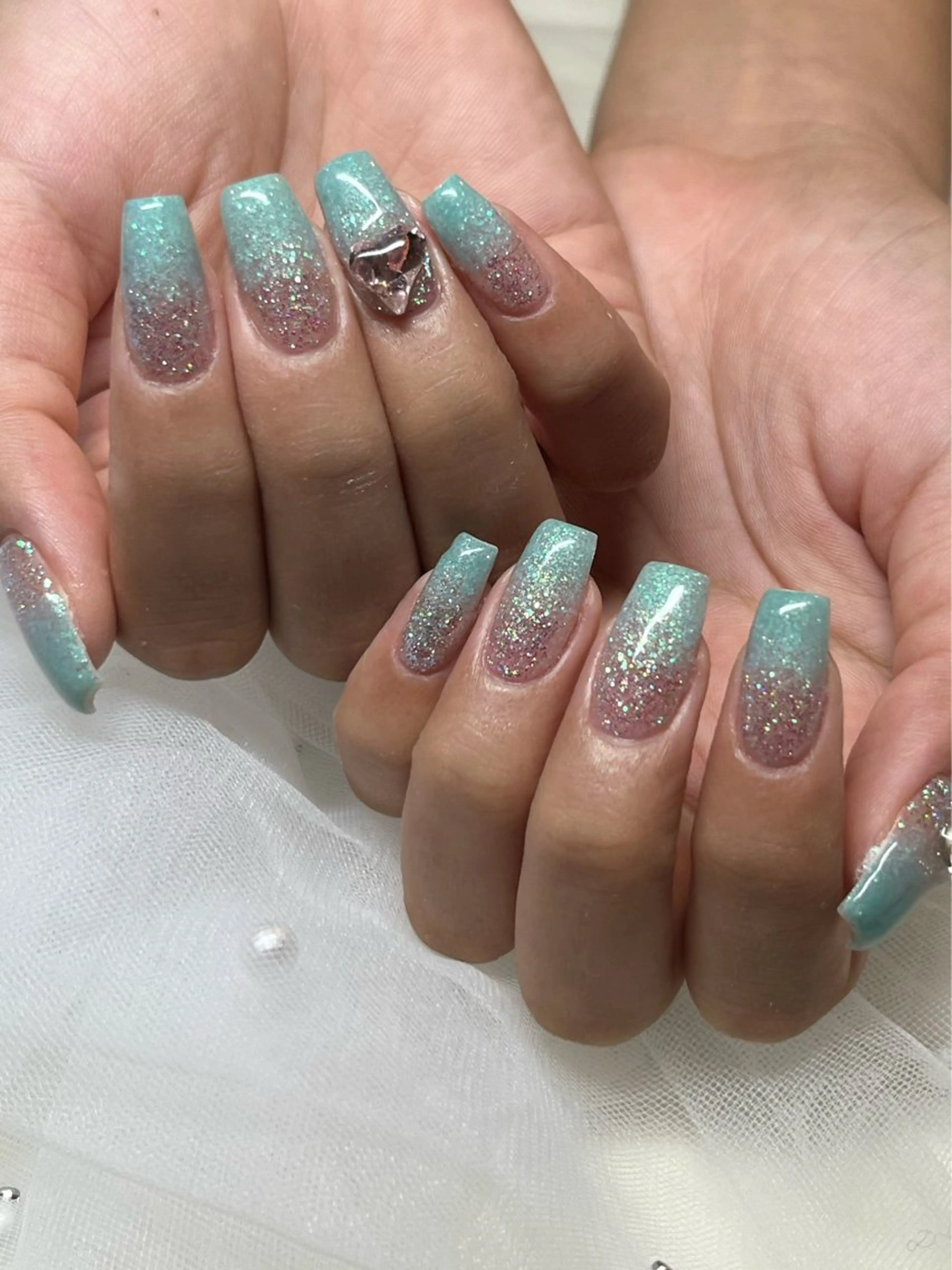 ネイル ハンドネイル 7nail所属・なんば7nail YUZUHAのネイルデザイン