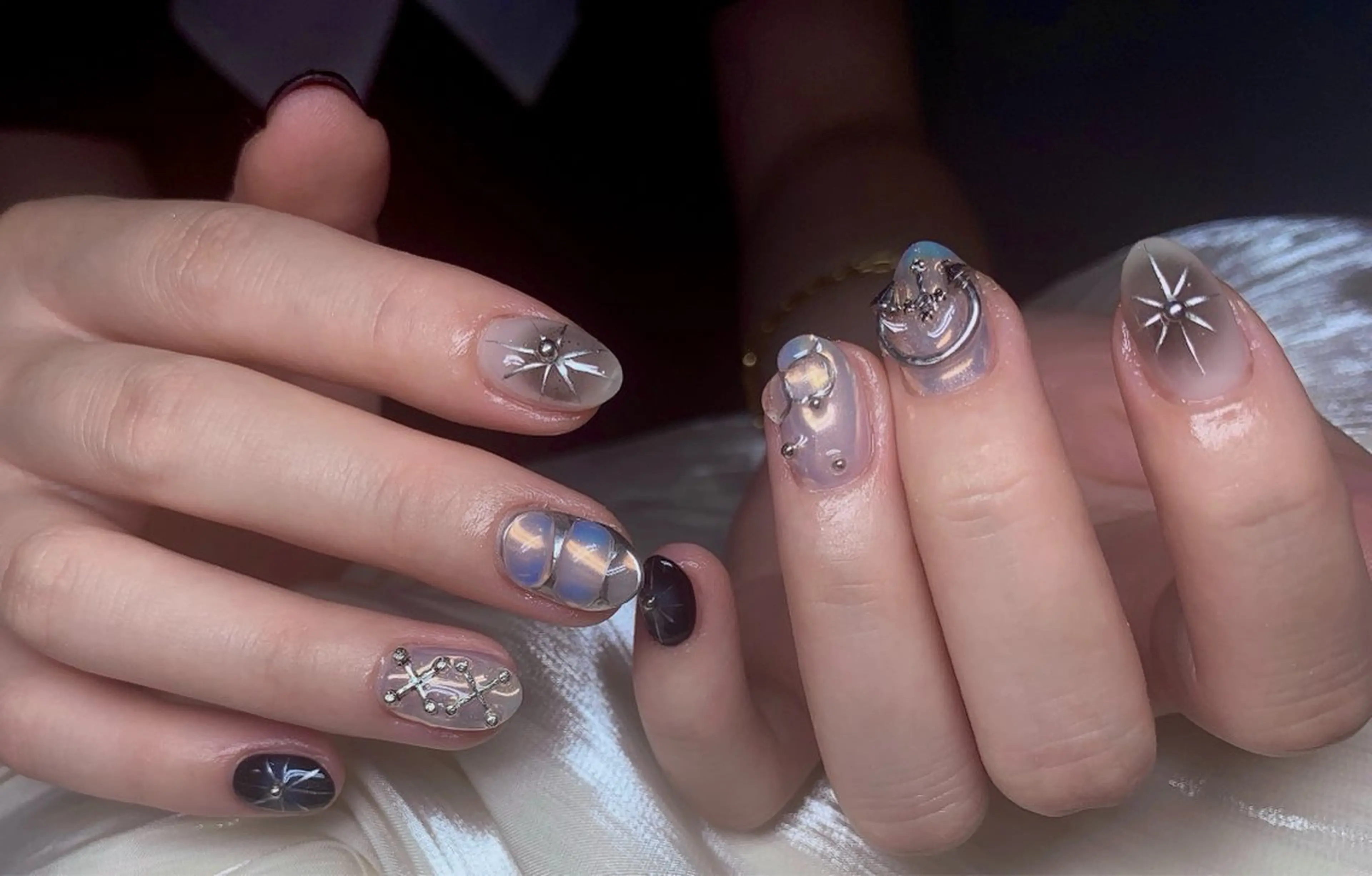 ネイル ゆず秋葉原 Vickyのネイルデザイン