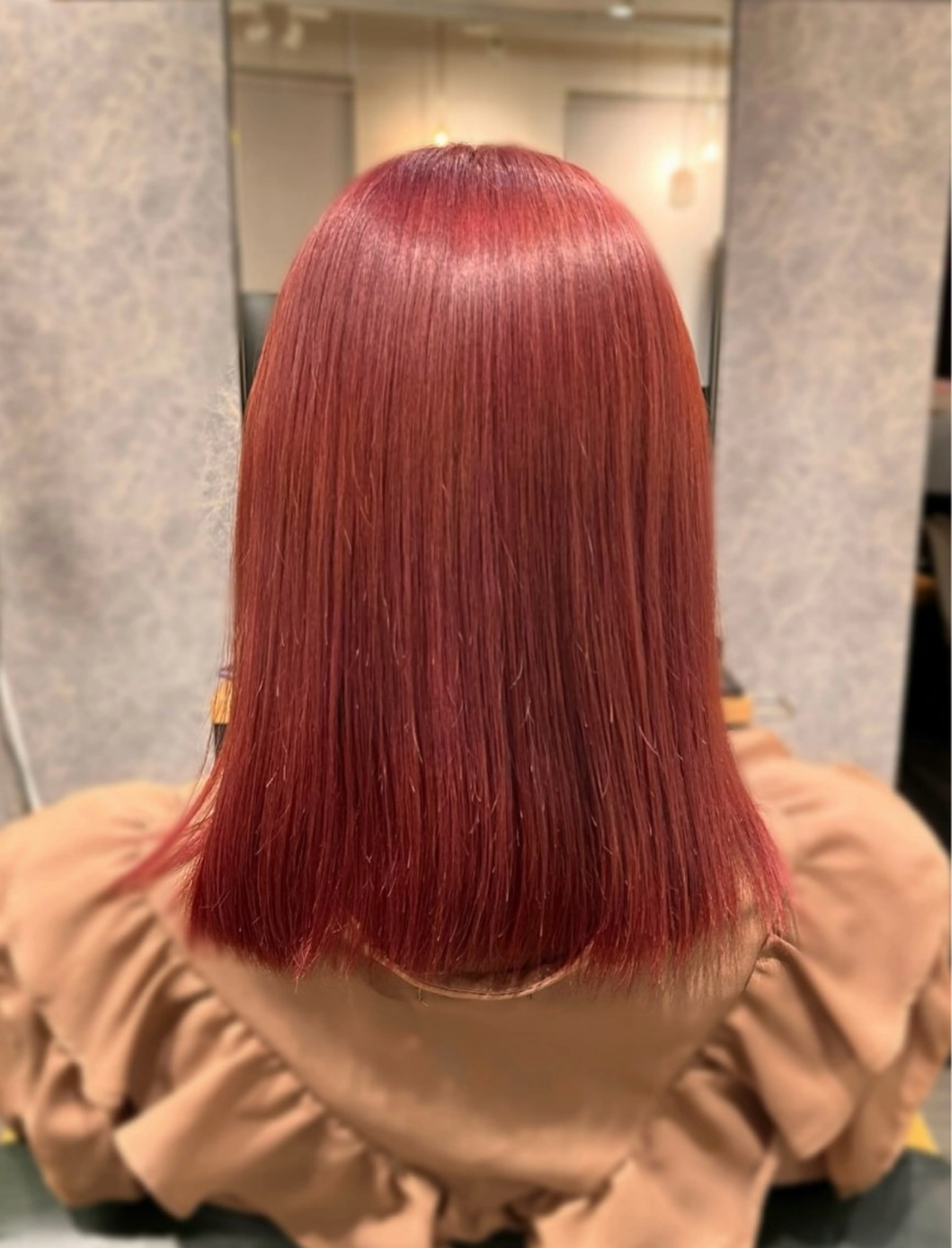 ミディアム ヘアカラー 🌿髪質改善/レイヤ ー🌿ひかるんのヘアスタイル