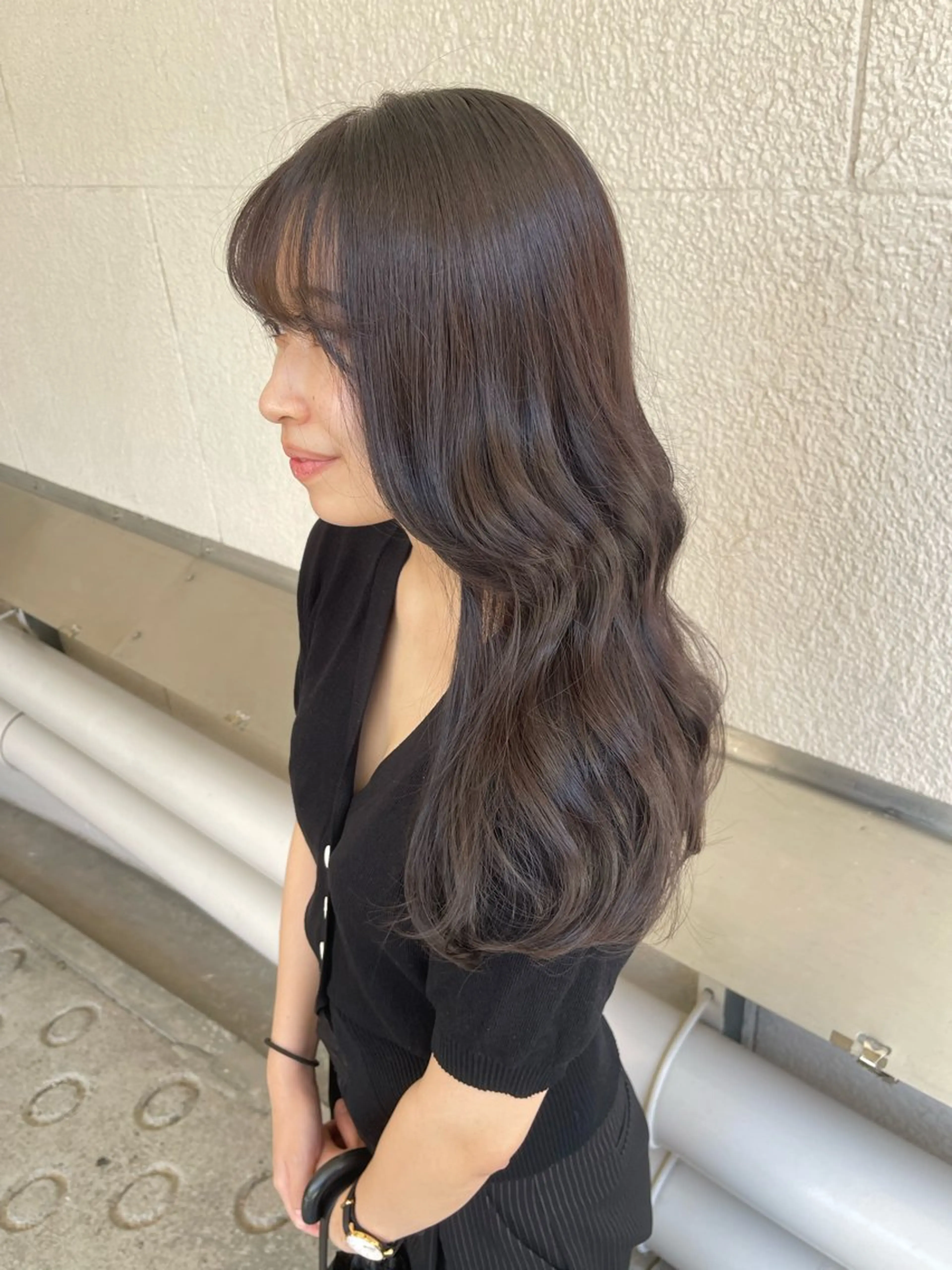 ロング luce所属・千代 夏輝のヘアスタイル