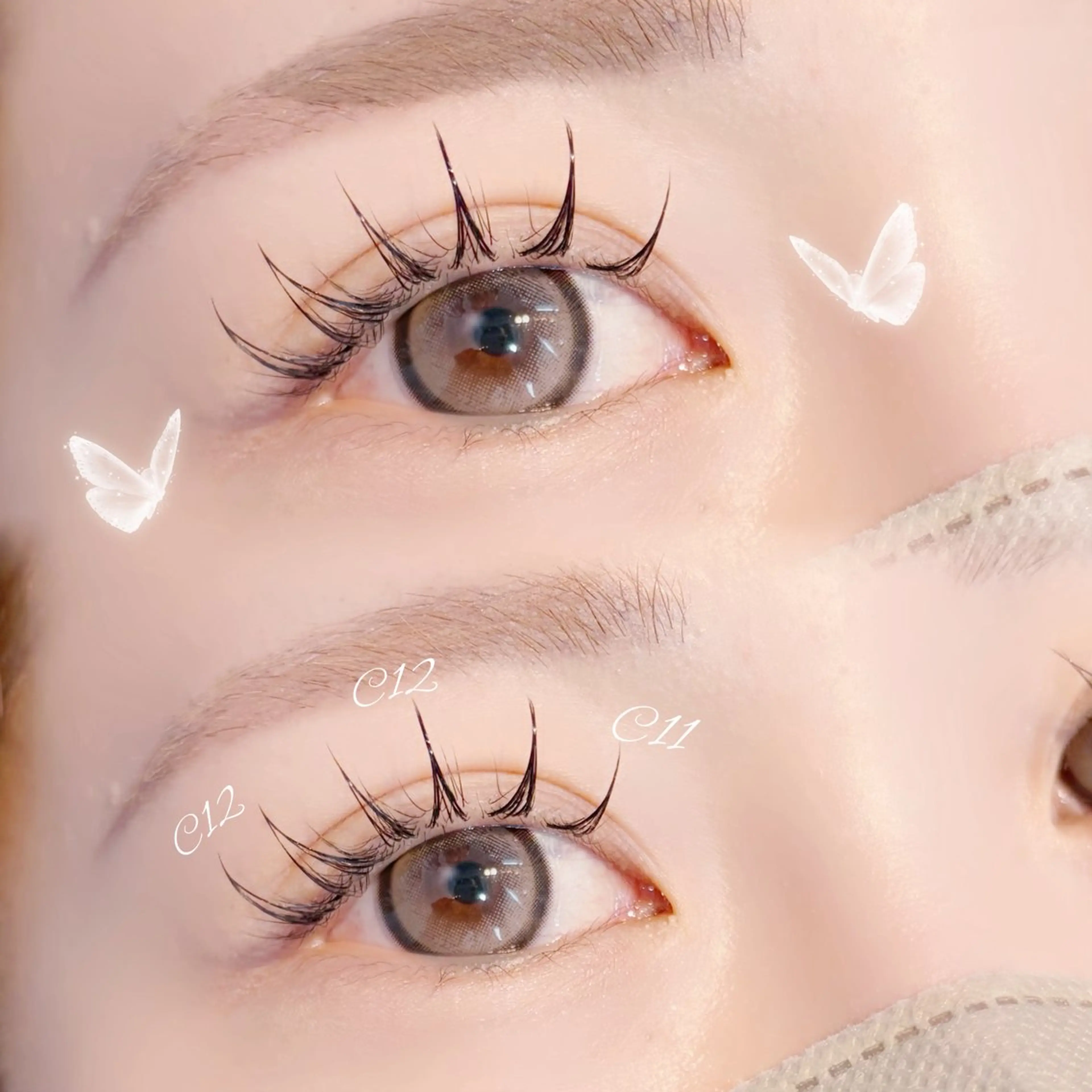 マツエク・マツパ 🩵Saki/ eyelash🫧のマツエク・マツパデザイン