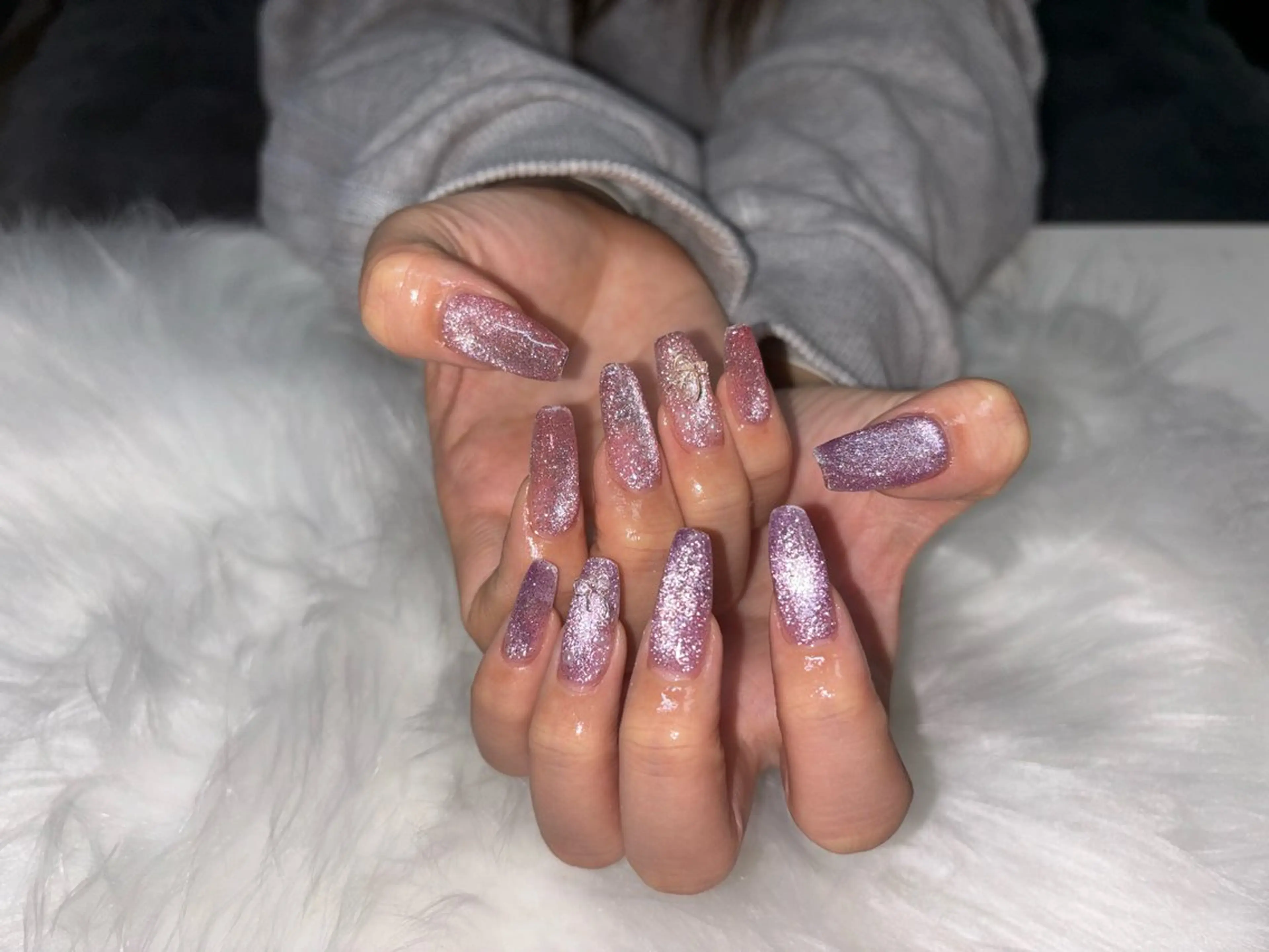 ネイル 長さ出し 番園 あかねのネイルデザイン