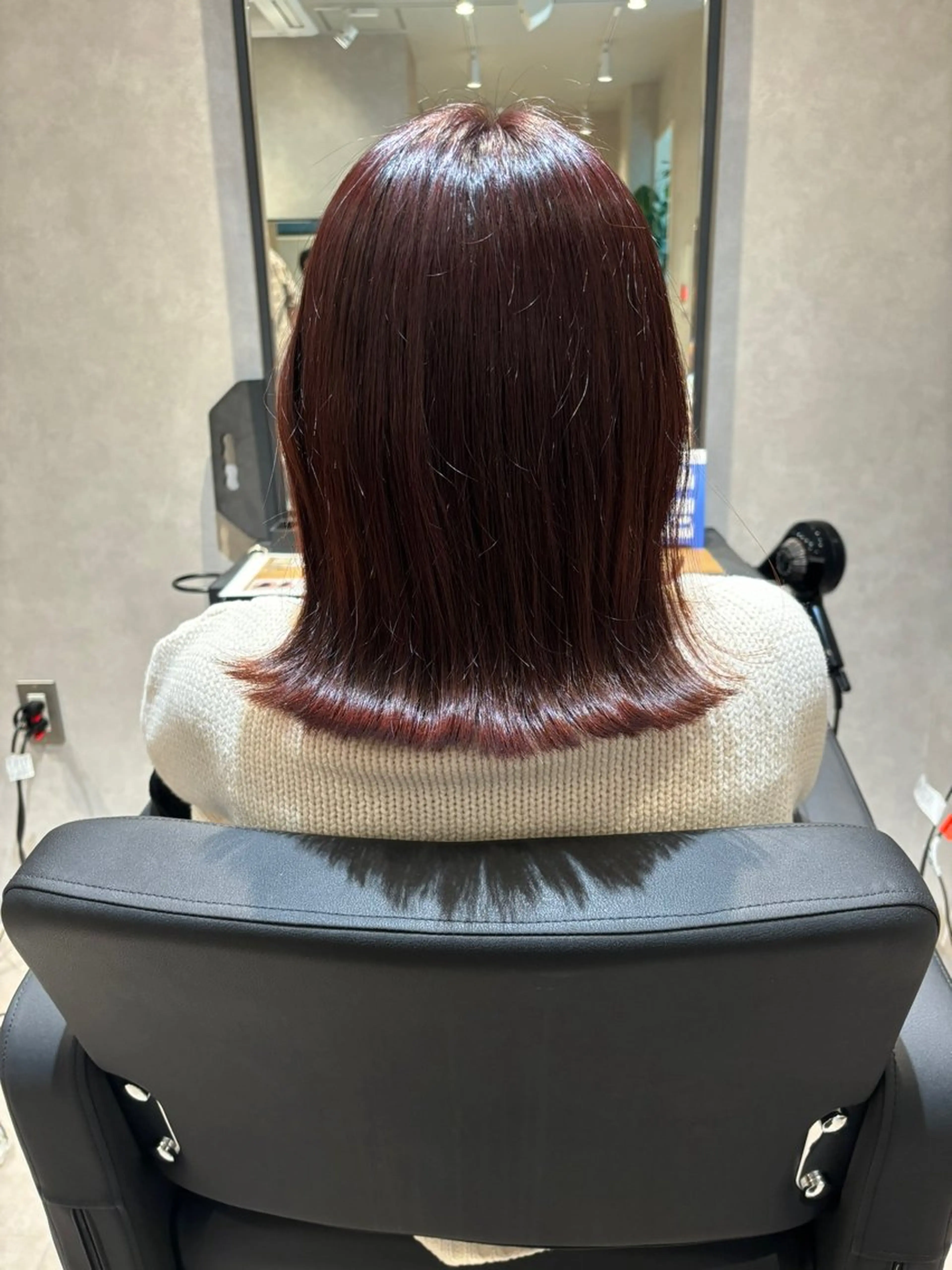 【当日限定】艶カラー+ao.オリジナルトリートメントの写真