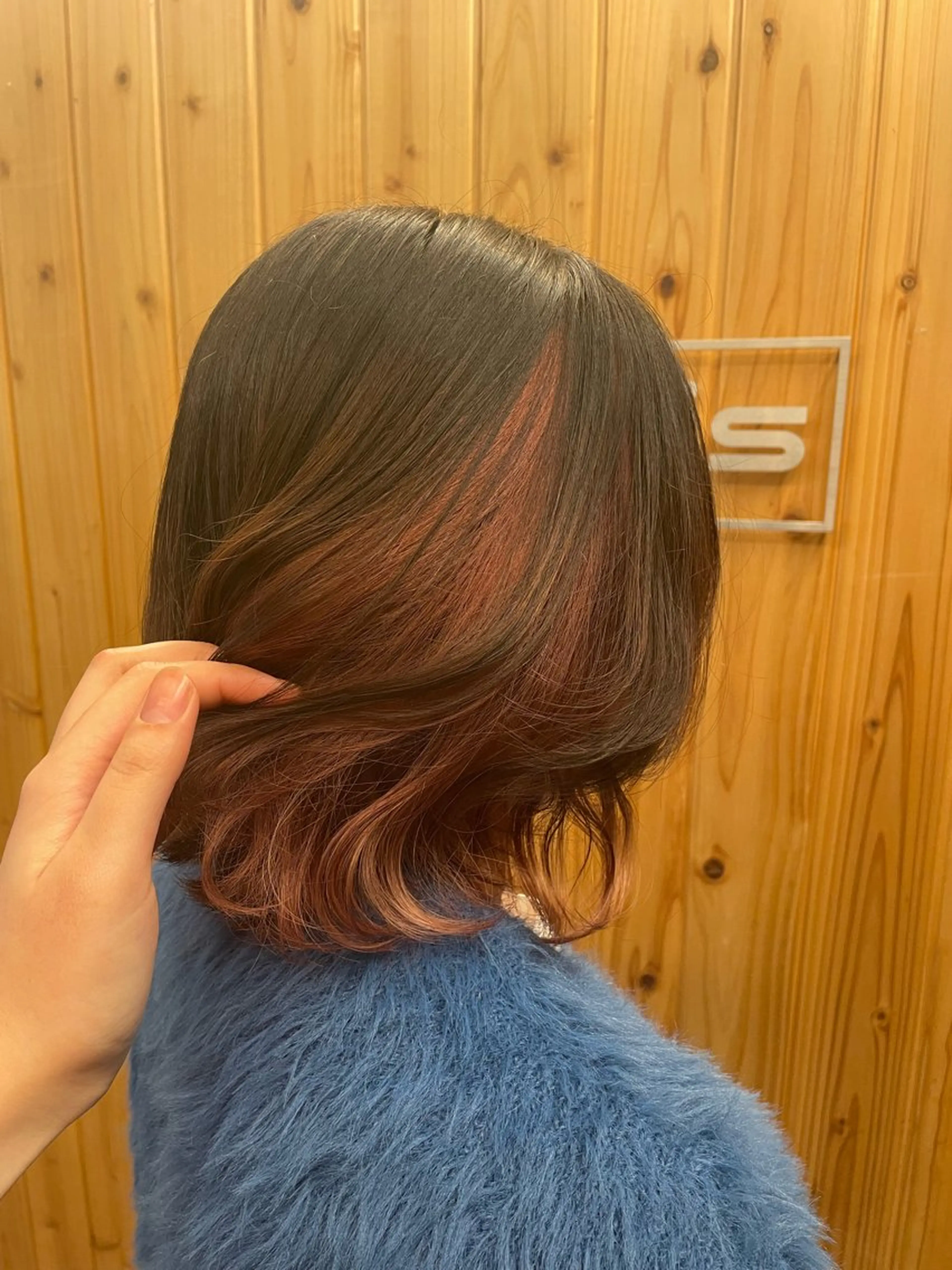 ミディアム カラー lift by mag所属・ユナ ナチュラル／透明感のヘアスタイル