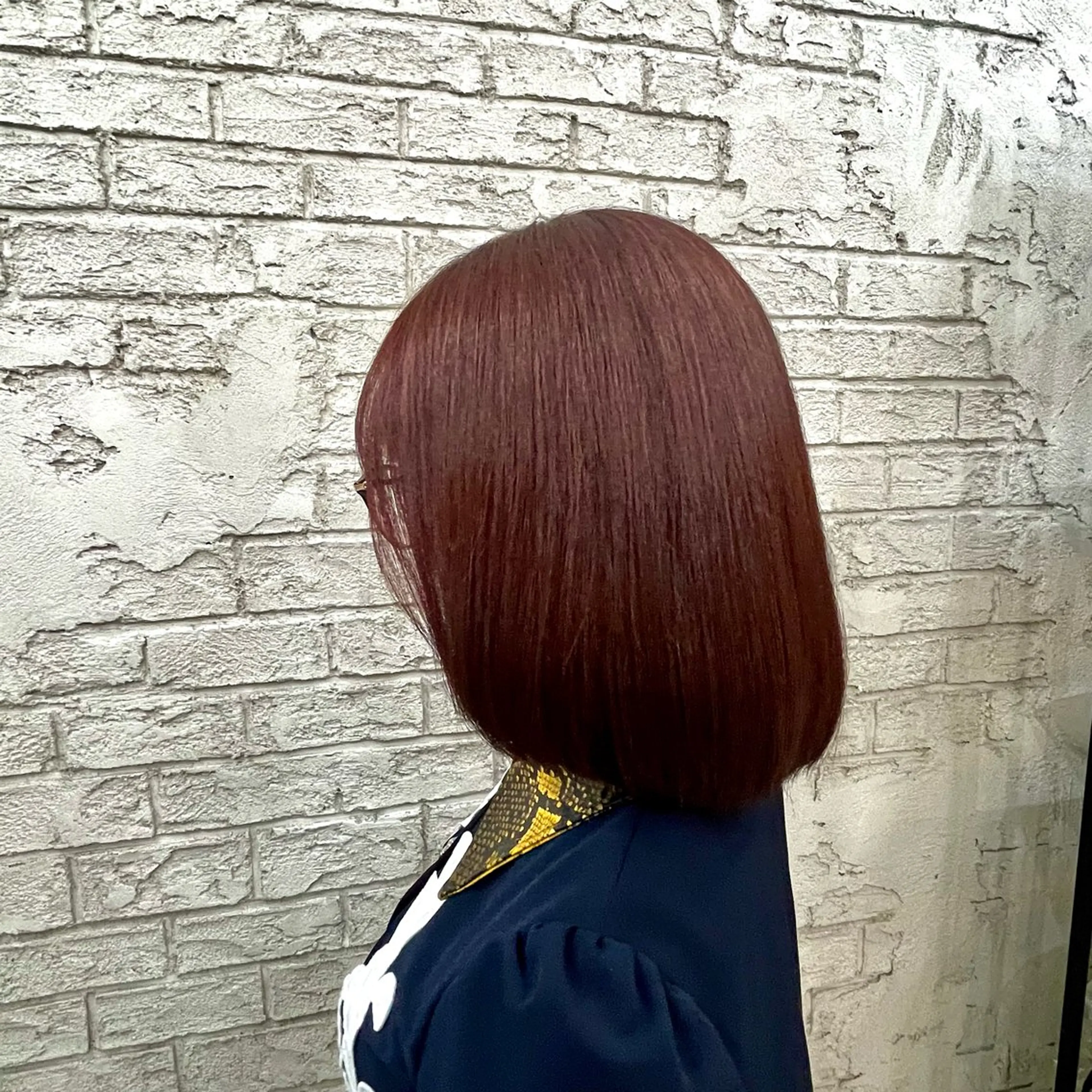 ミディアム 艶髪ブリーチカラー 💗manaka💗のヘアスタイル