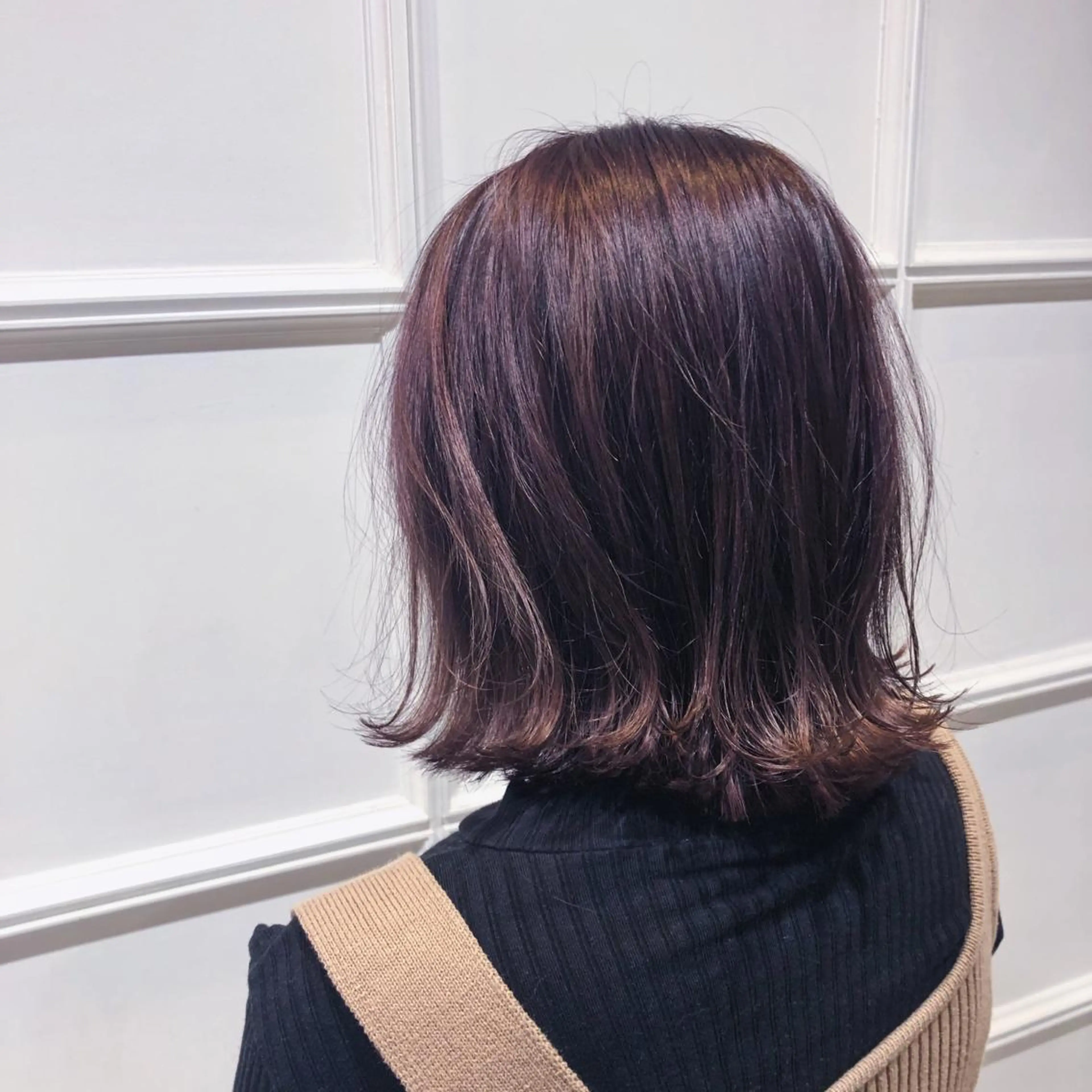 ミディアム カラー ヘアカラー トリートメント 🦋透明感カラー /ケアブリーチ🦋のヘアスタイル