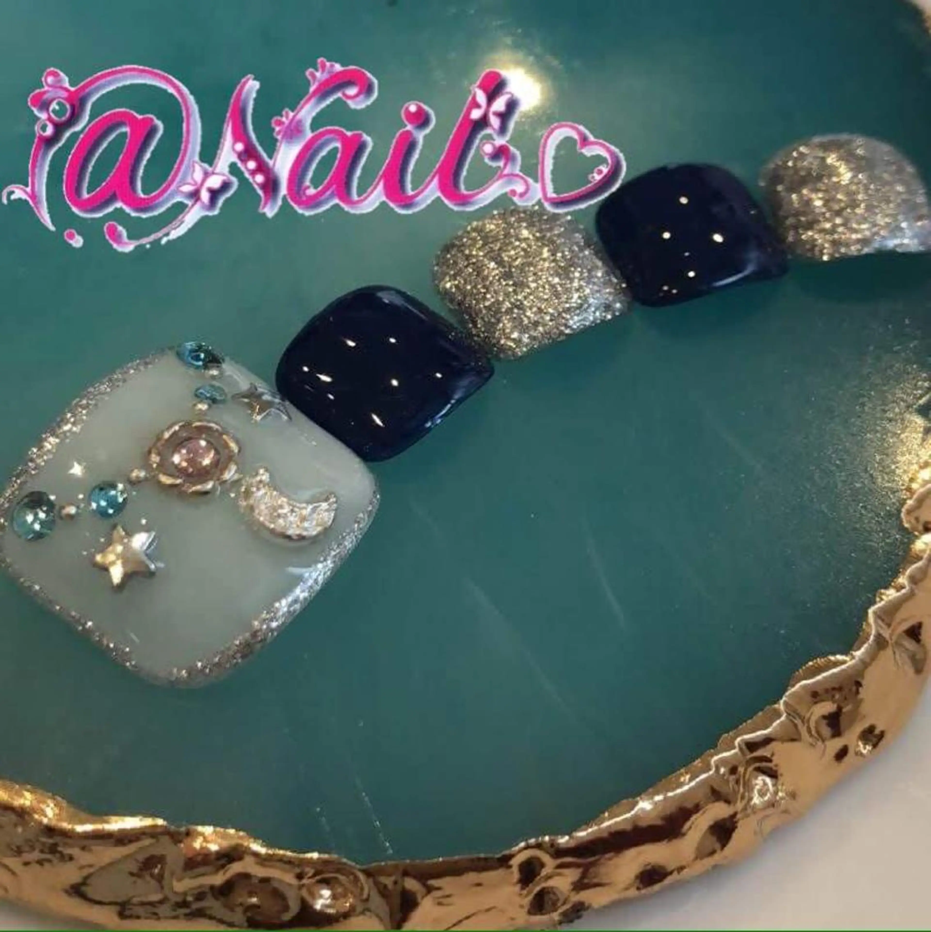 ネイル ネイルチップ 小尾 栞のネイルデザイン