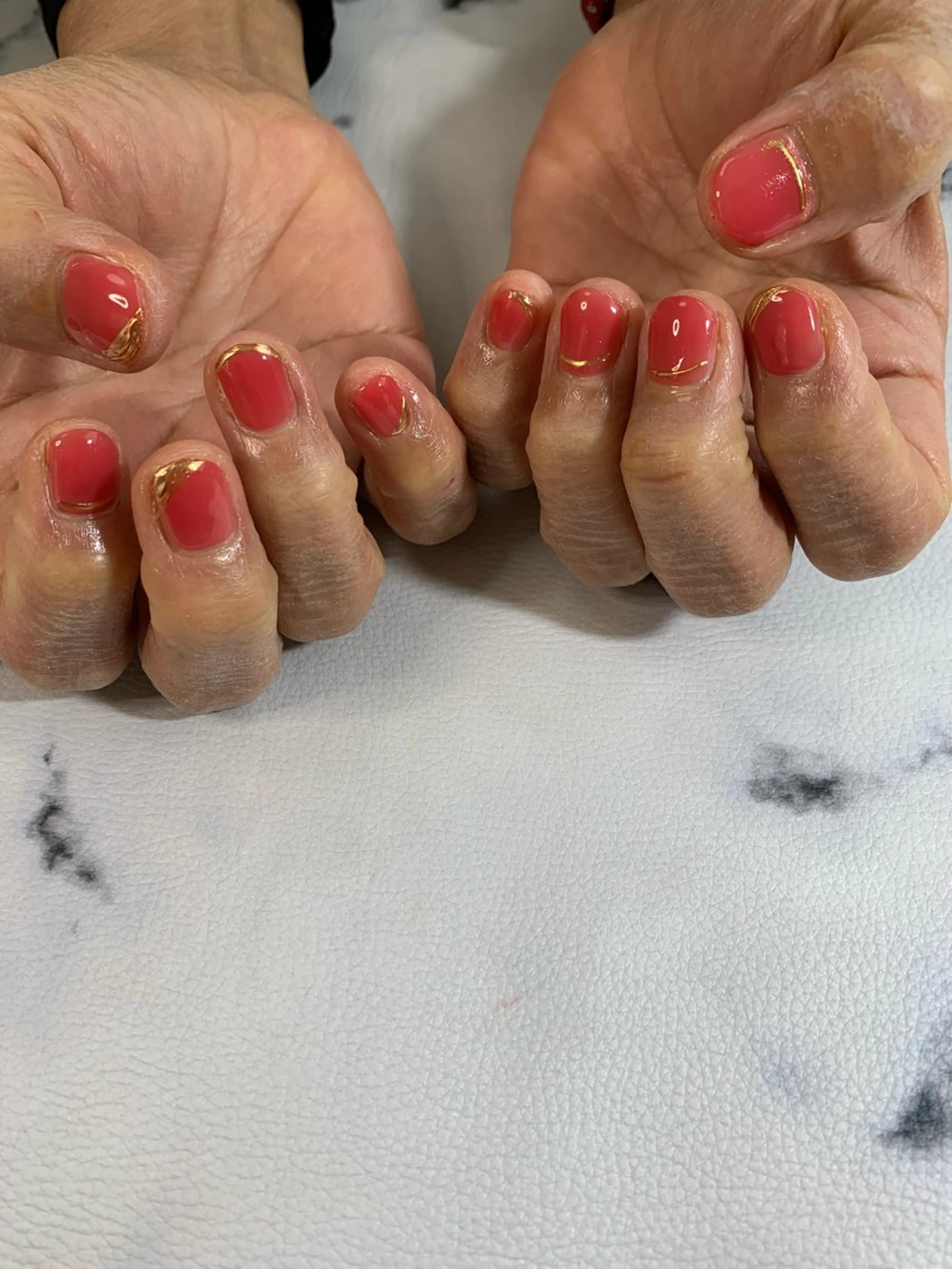 ネイル ミラーネイル 北川 恭子のネイルデザイン