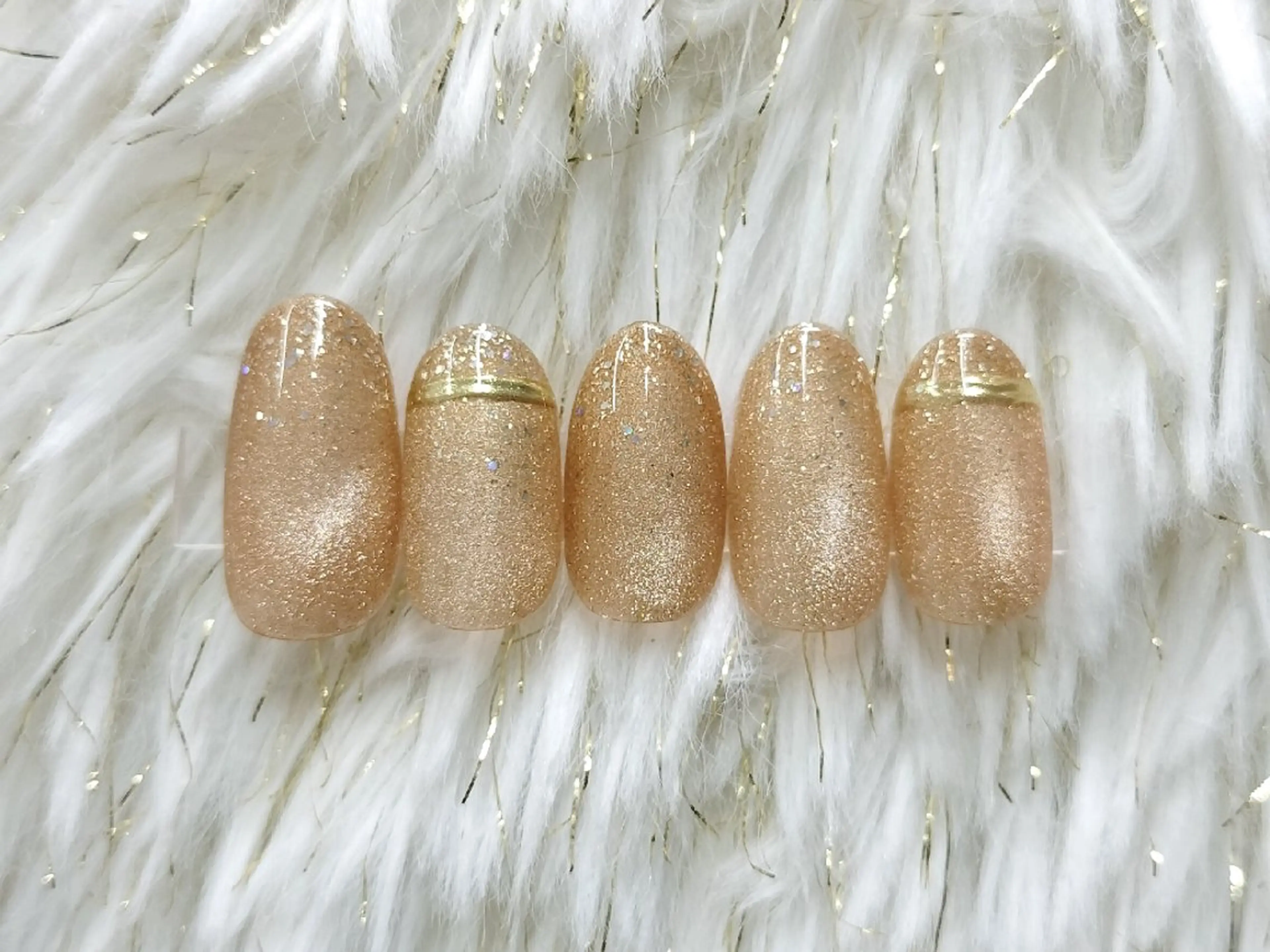 ネイル マグネットネイル オレンジ フットネイル She by M【シーバイエム】パラジェル/ニュアンスネイル所属・She by M. Ryoukaのネイルデザイン