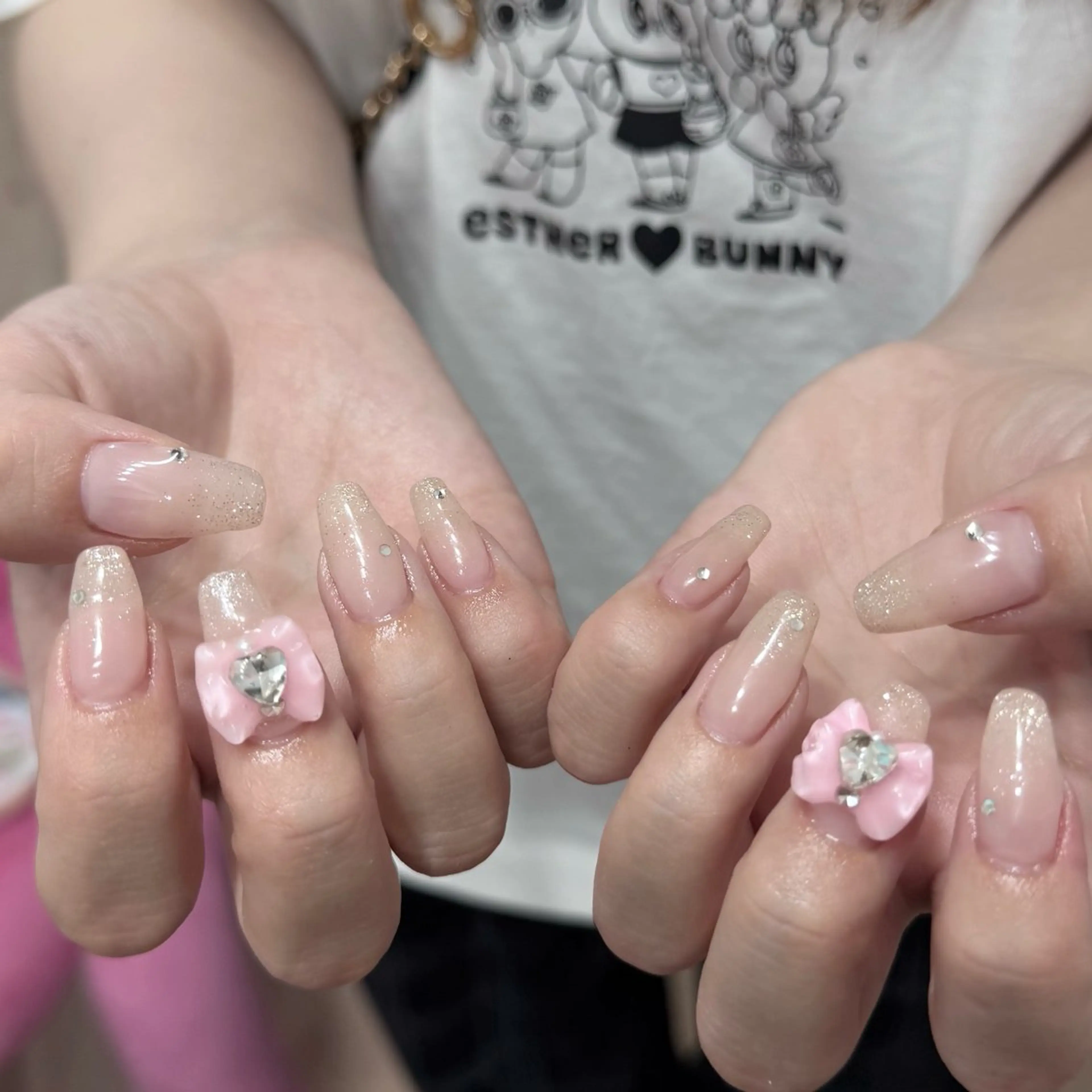 ミディアム 小川 柚香のネイルデザイン