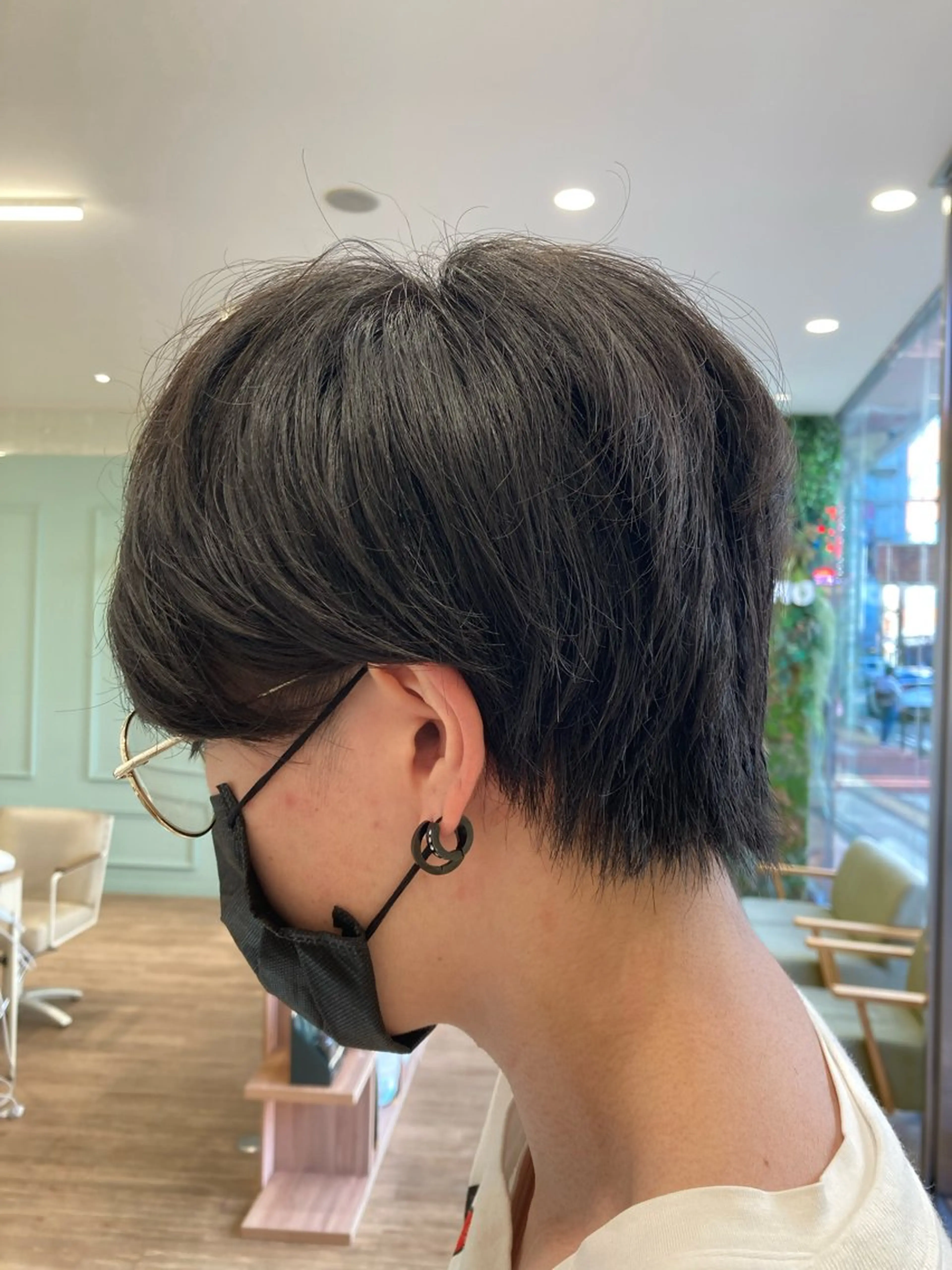 ショート 似合わせカット ショートヘア ウルフカット カット むらたみずき /大宮ブリーチカラーのヘアスタイル