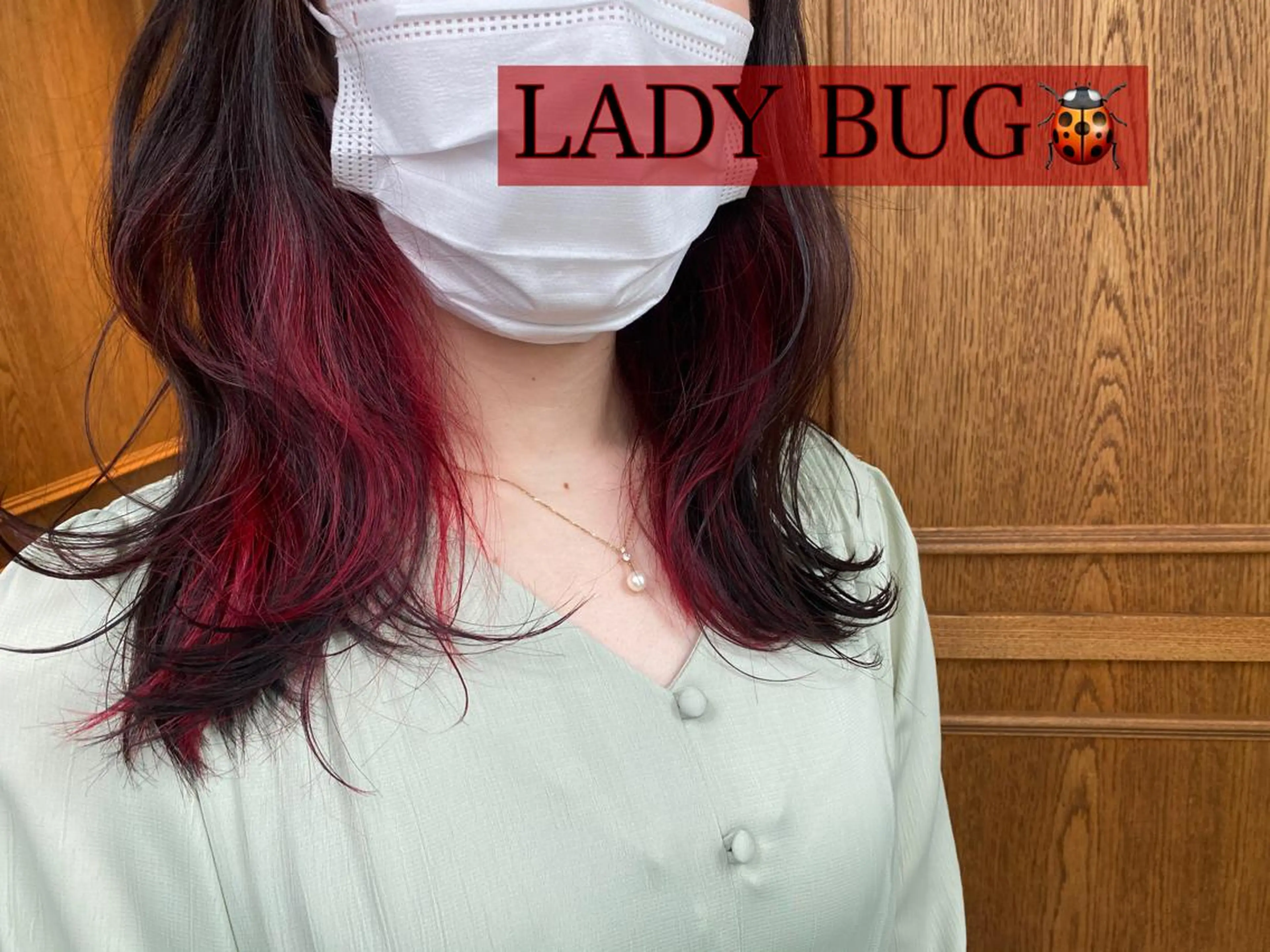 【高発色カラーならこれ🍎】カット＋ルミシャスカラー＋トリートメントの写真